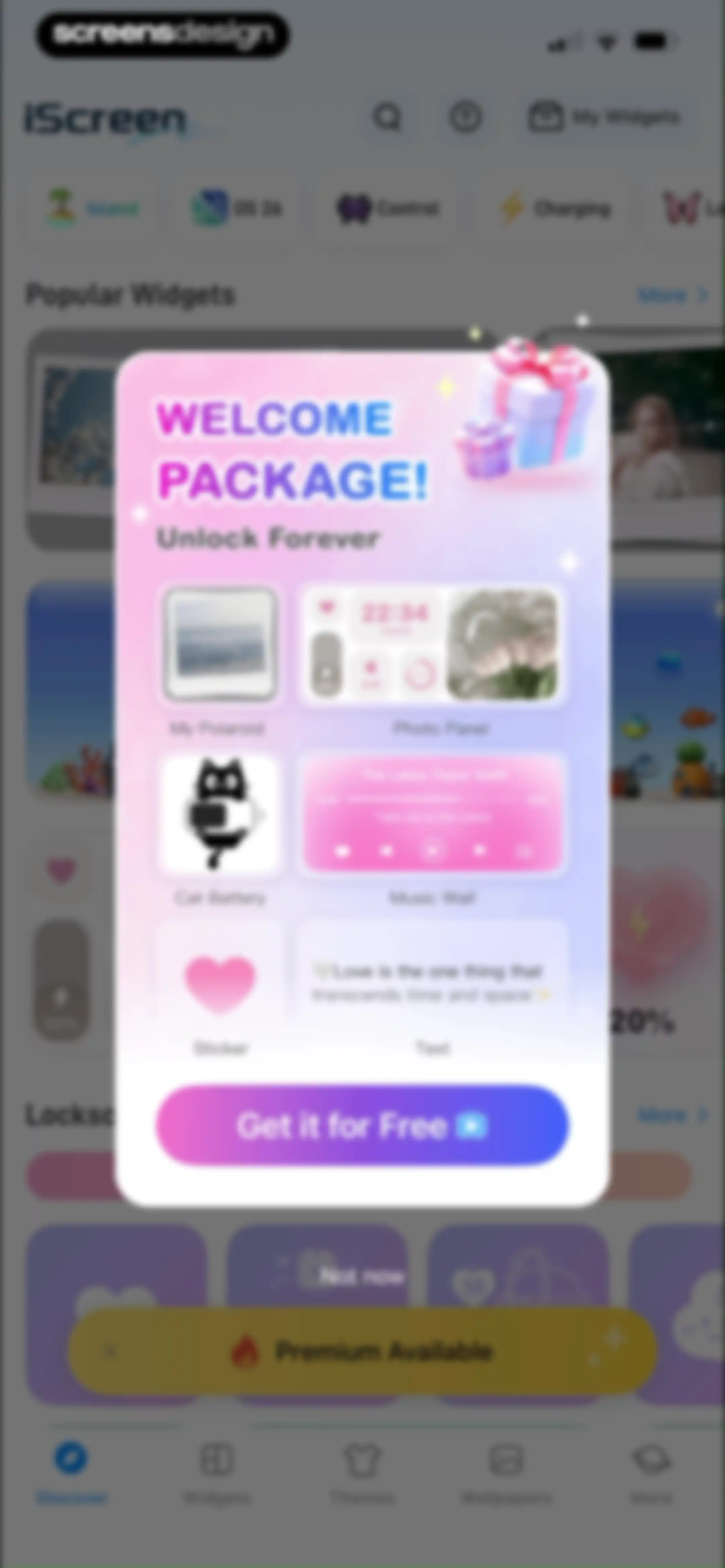 iScreen - Widgets & Wallpaper screen 9