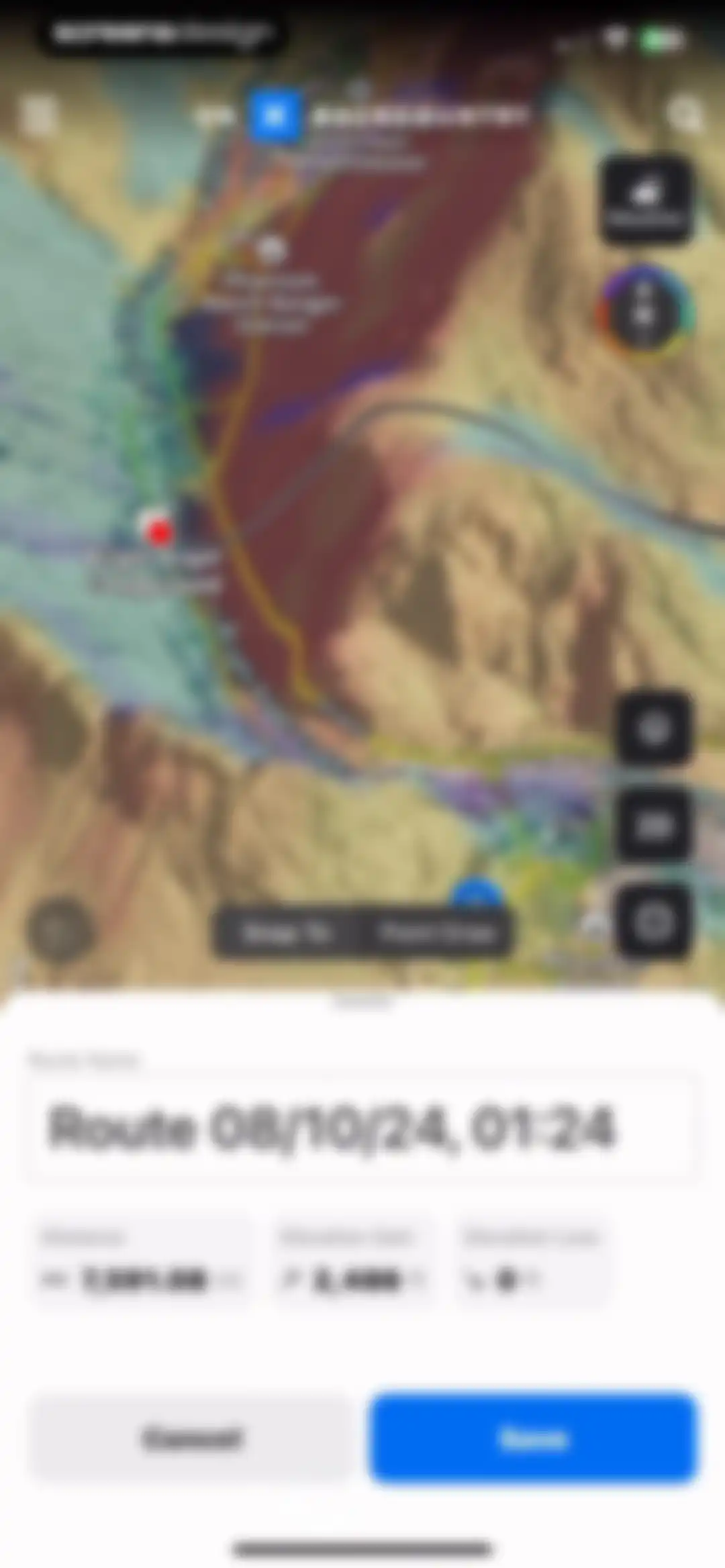 onX Backcountry: Trail GPS App screen 52