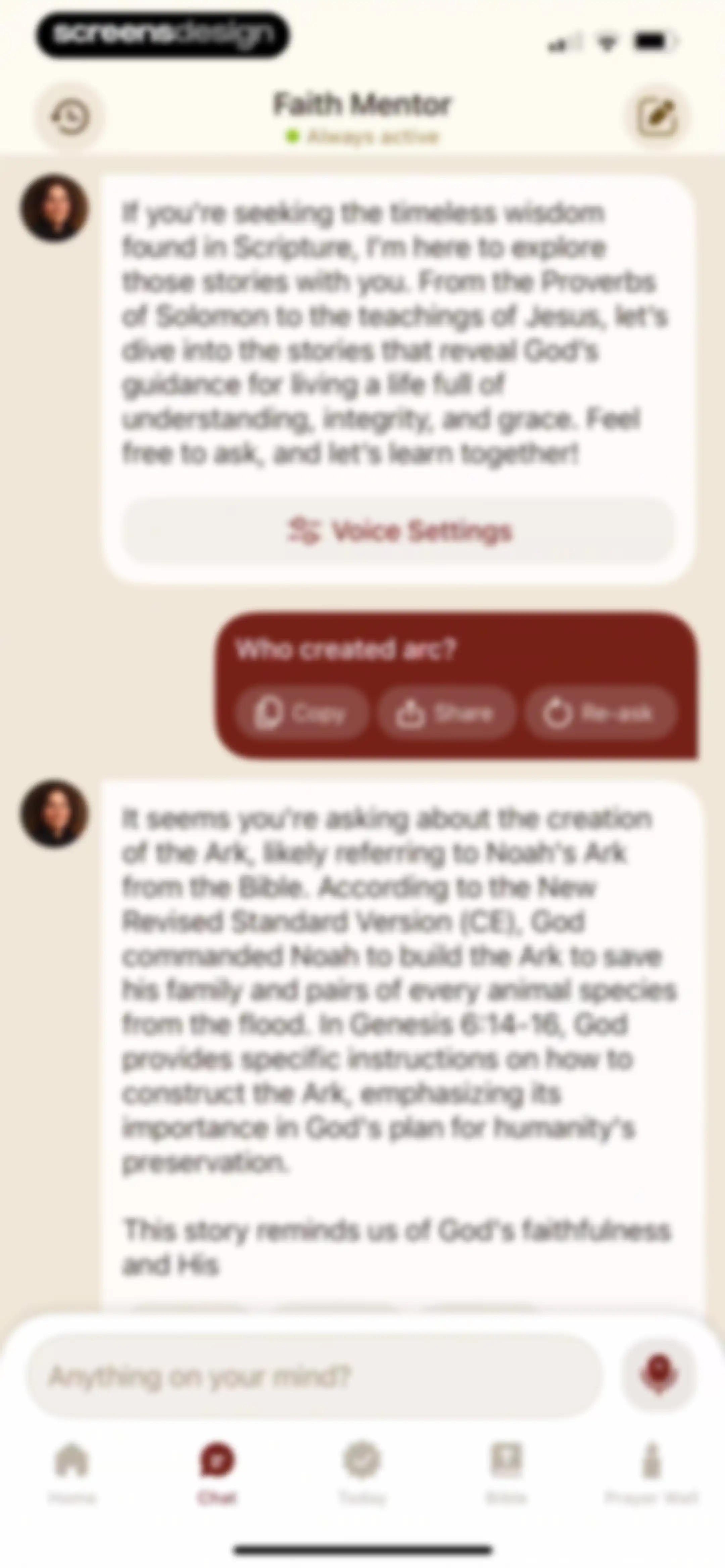 Faith Mentor - AI Bible Chat screen 50
