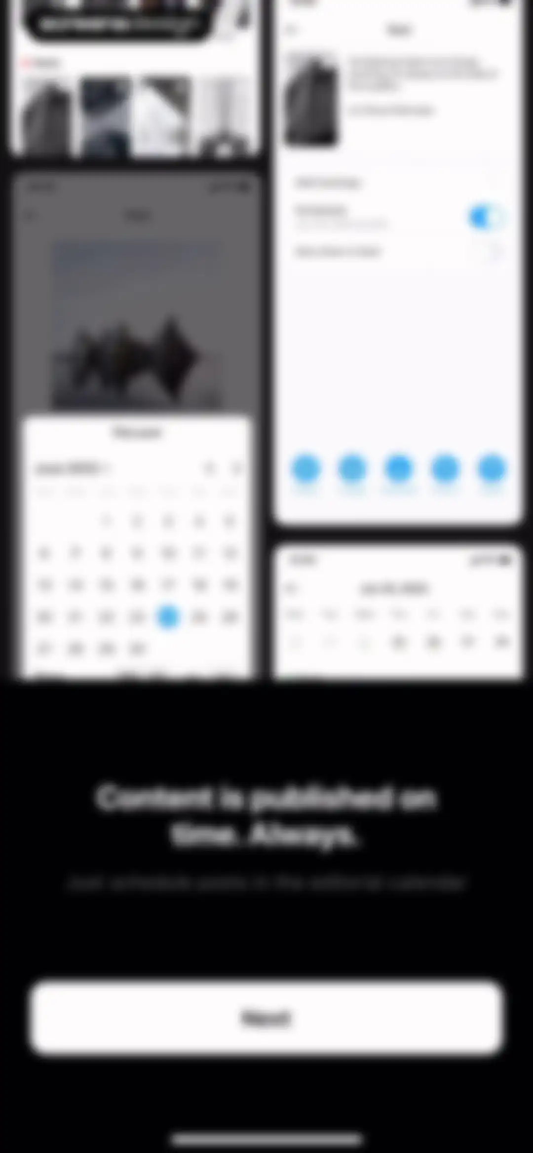 My Feed・Grid Preview & Planner screen 8