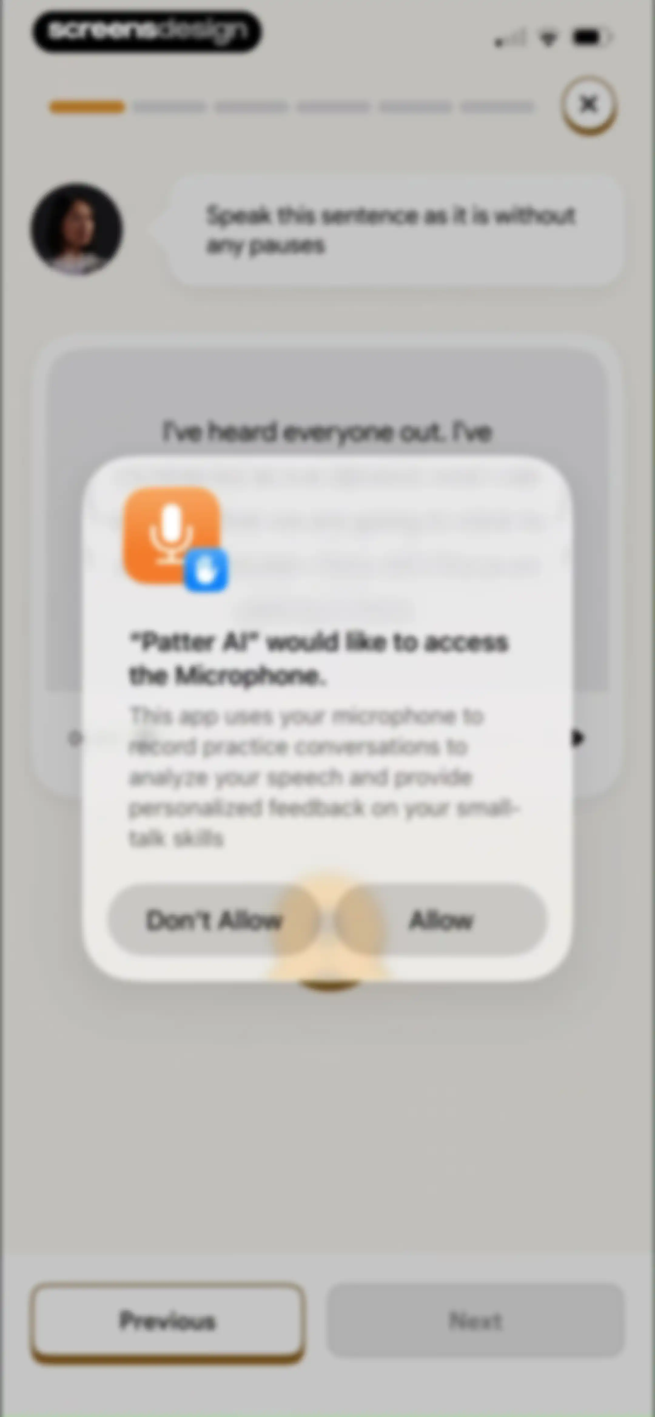 PatterAI: Communication Skills screen 83