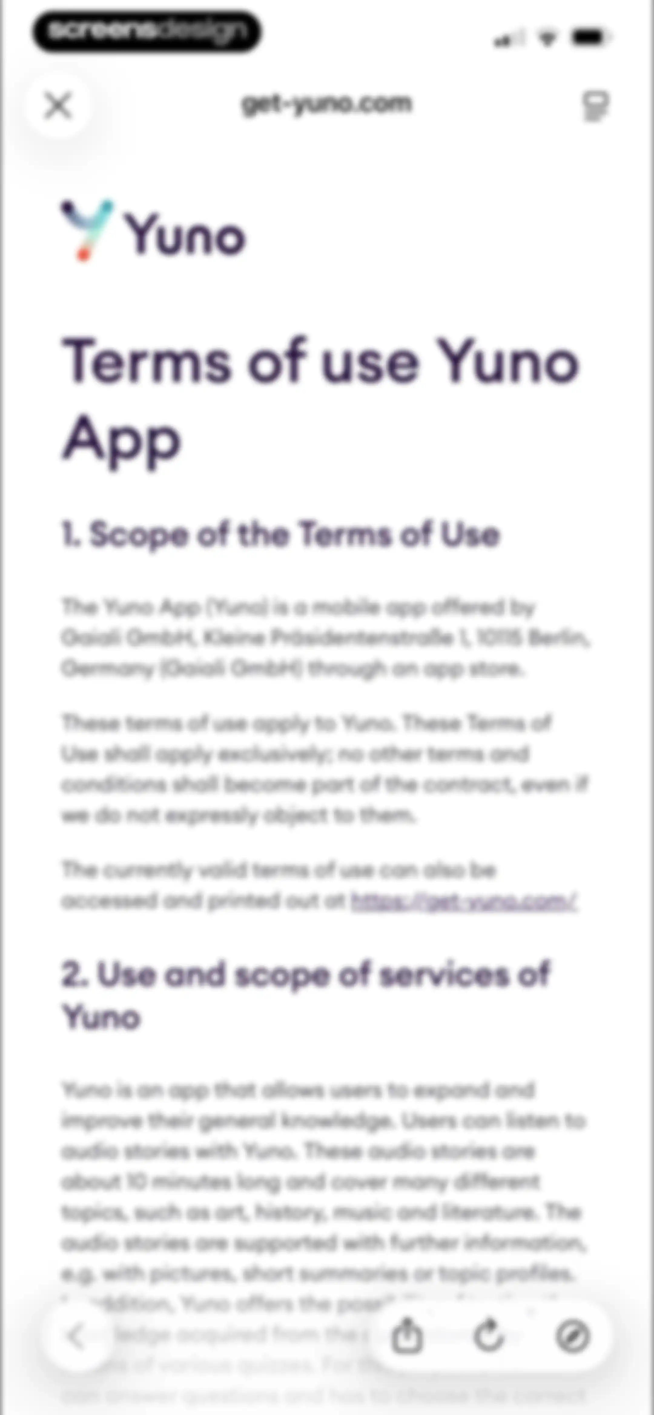 Yuno - General knowledge screen 111