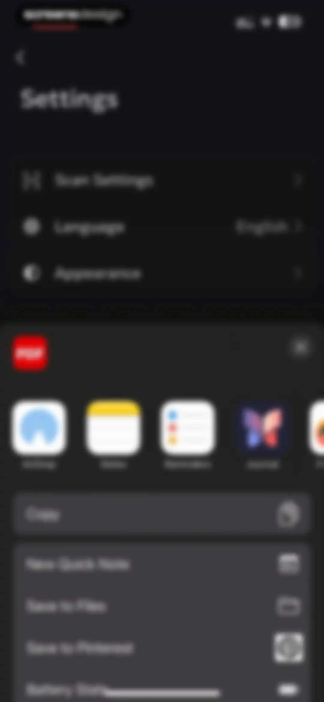 Image to PDF Converter · Edit screen 83