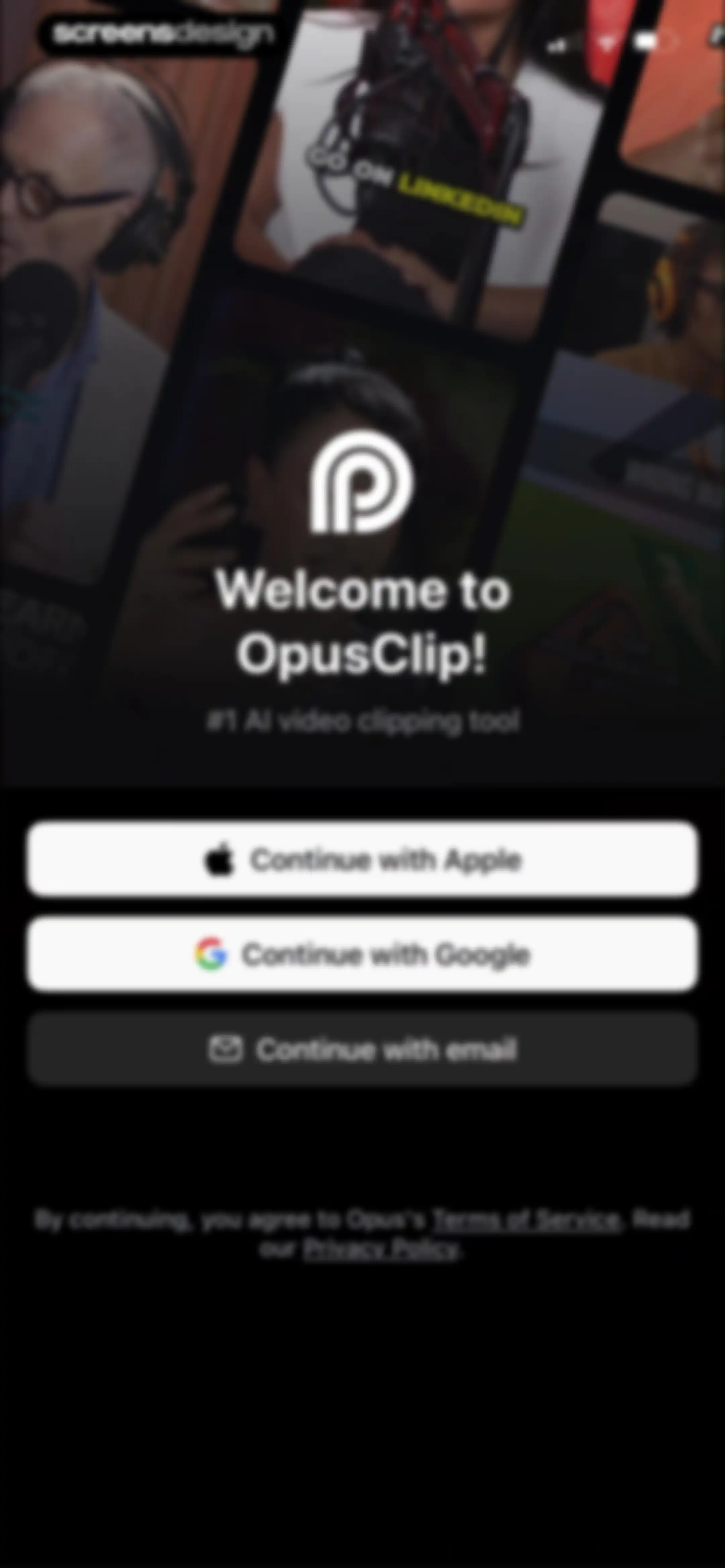 OpusClip - AI video clipping screen 5