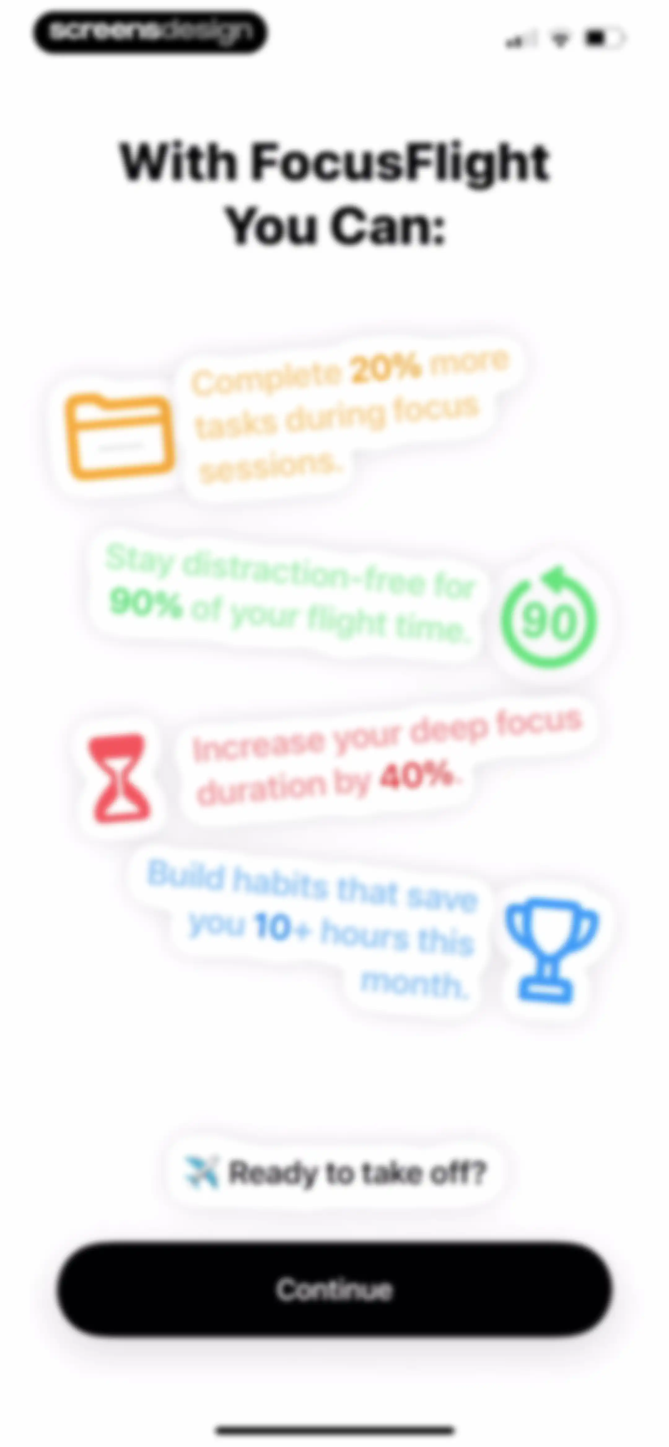 FocusFlight - Deepfocus Timer screen 9