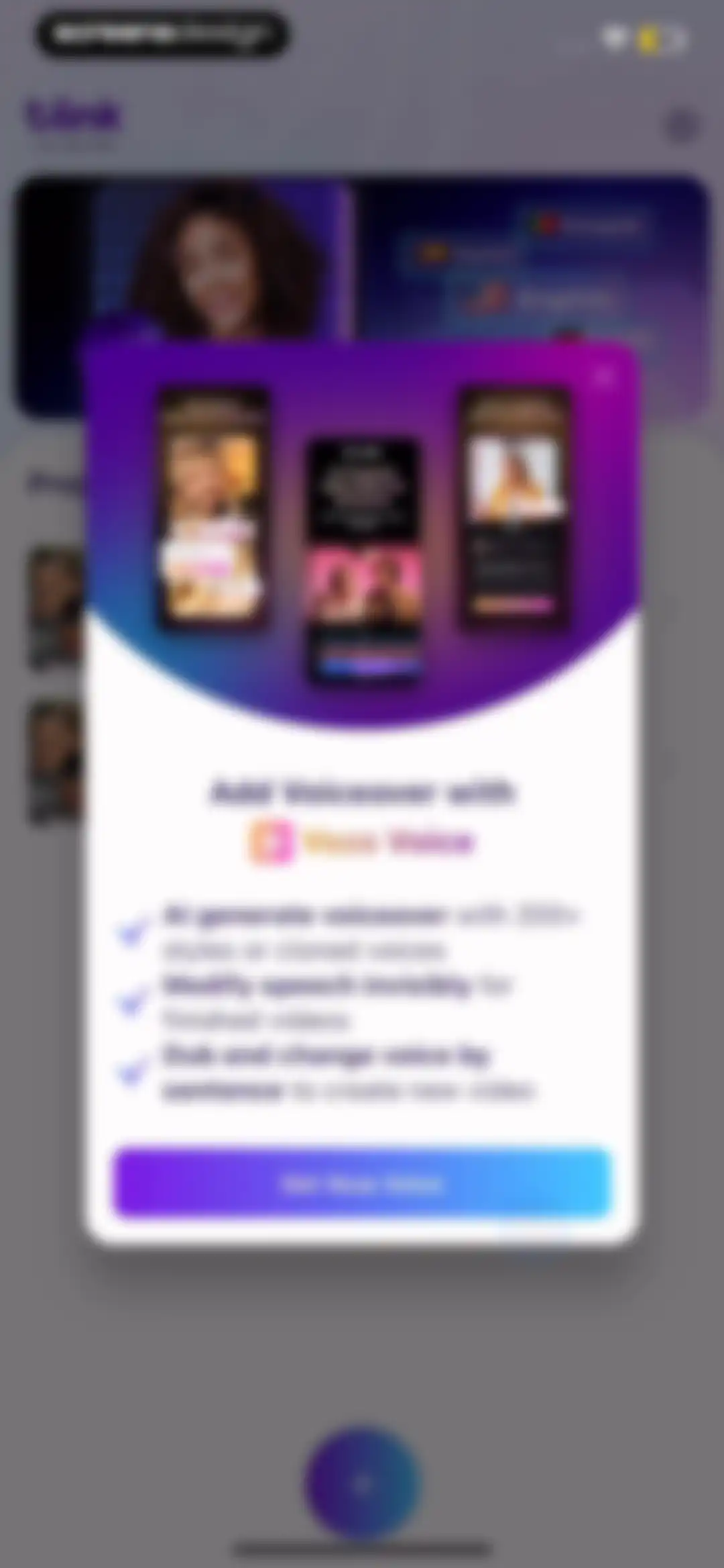 Vozo AI Video Translator & Dub screen 92