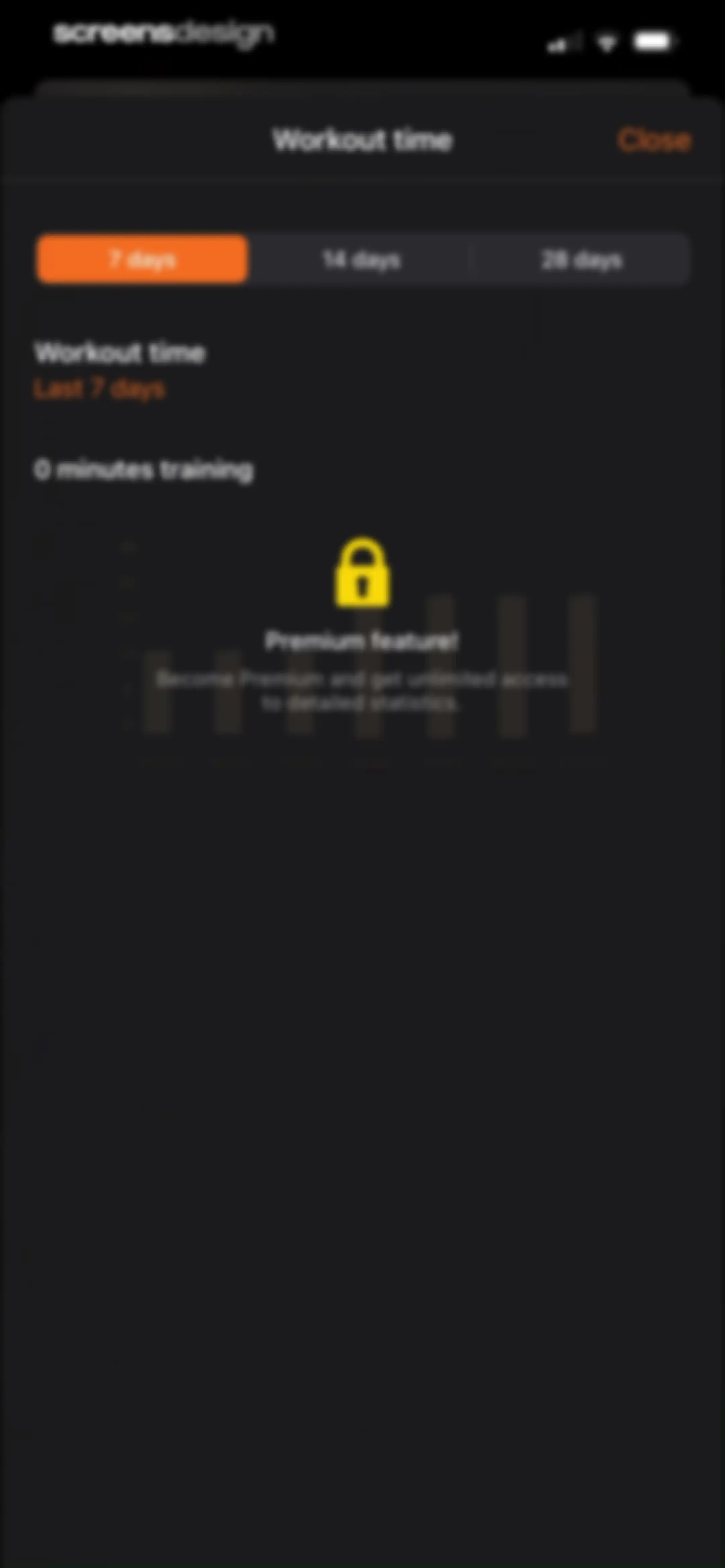 Gym WP - Workout Planner & Log screen 117
