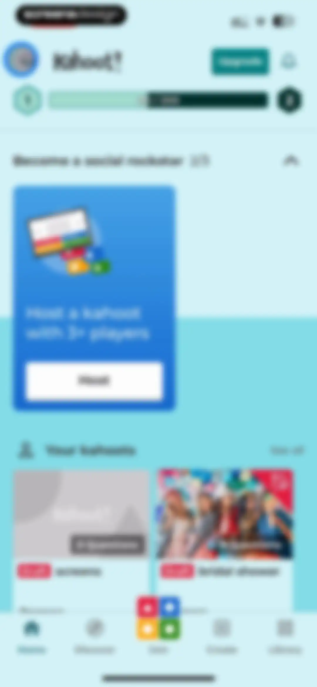 Kahoot! Play & Create Quizzes screen 223