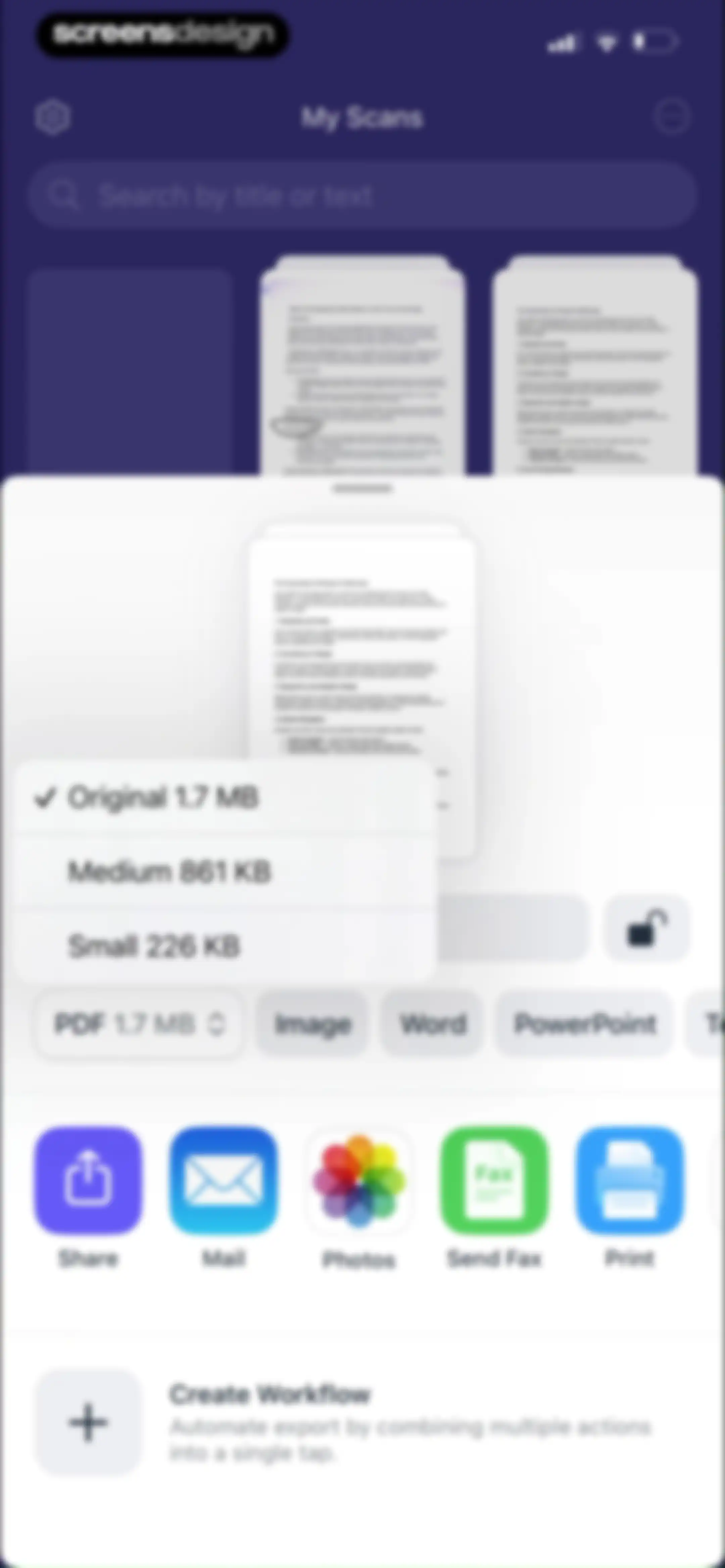 Scanner Pro・Scan PDF Documents screen 108