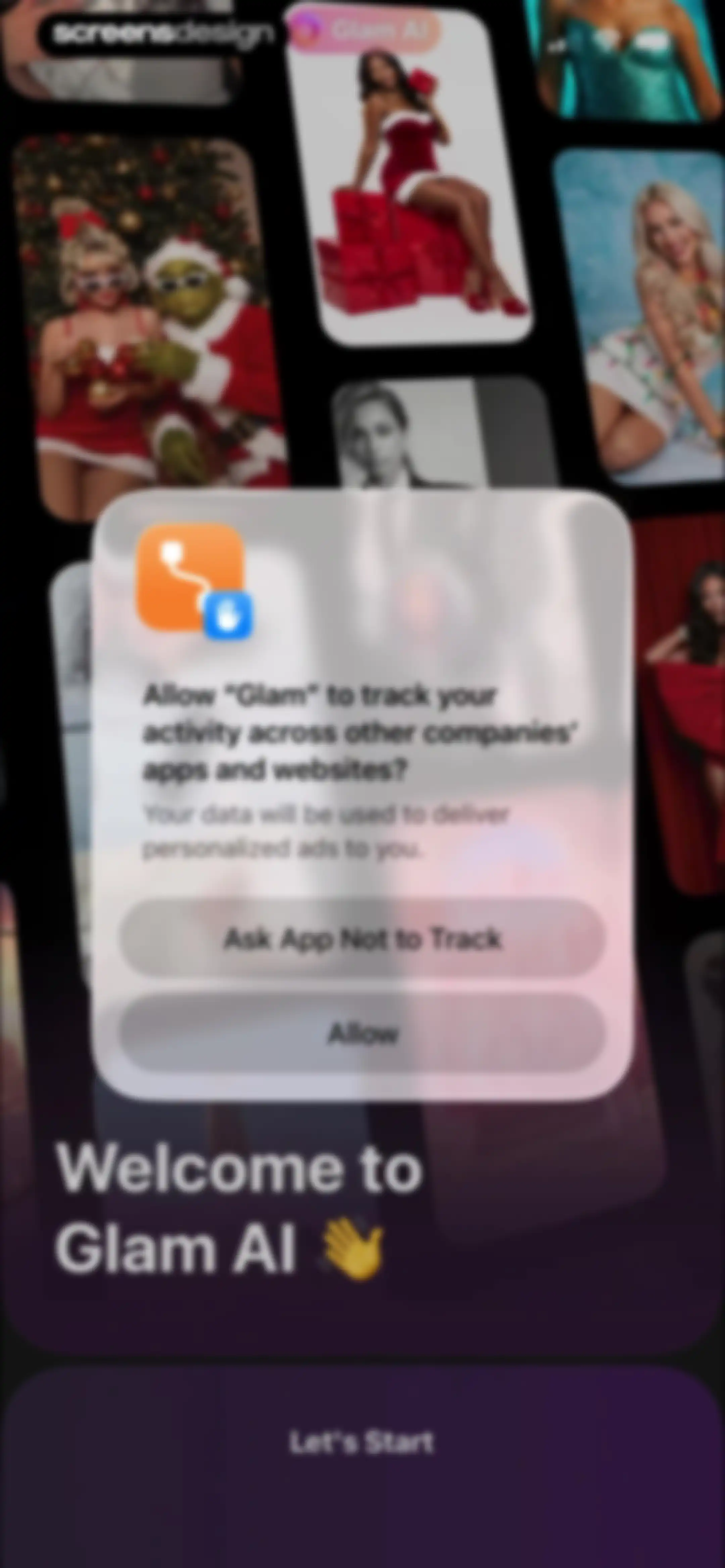 Glam AI: Video & Photo Editor screen 2