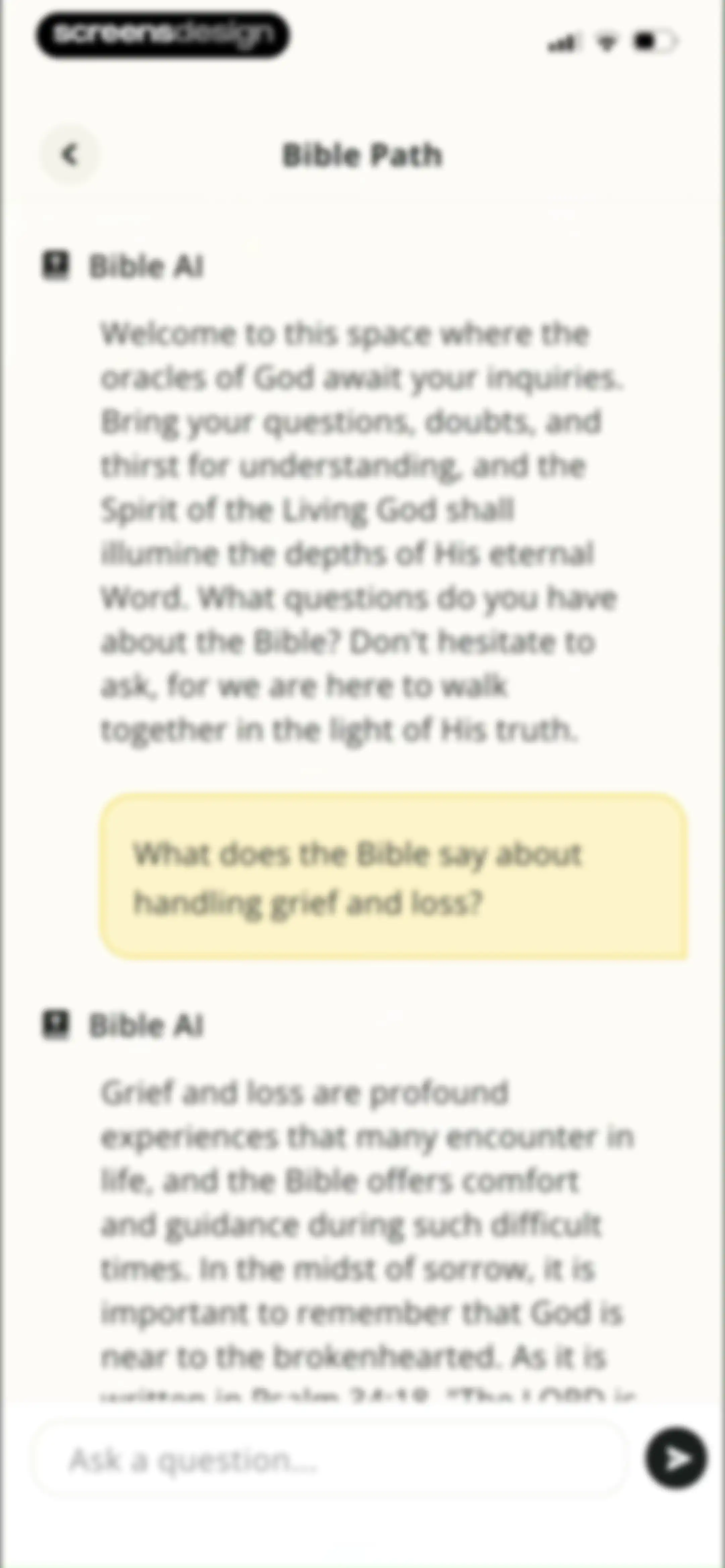 Bible Path: Prayers & Widgets screen 53