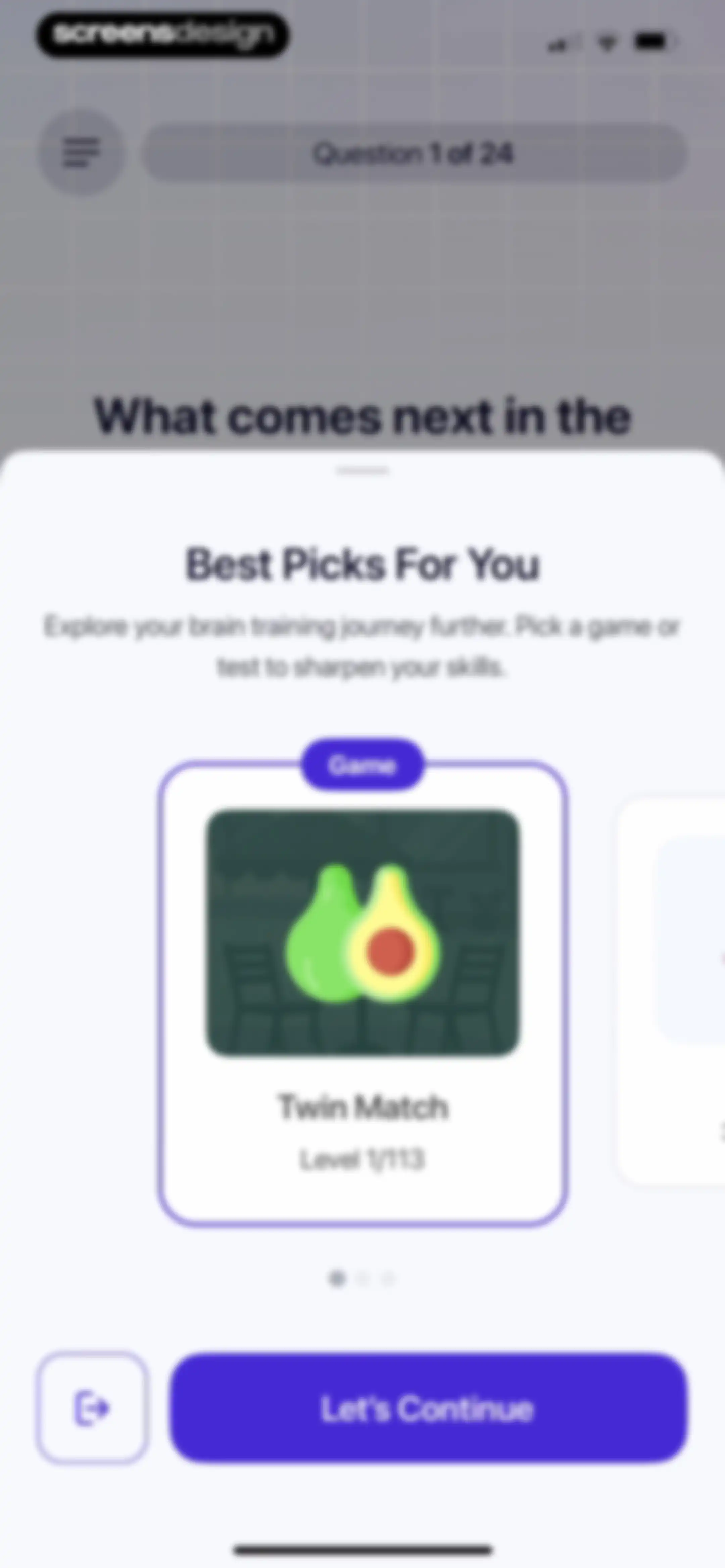 IQ Booster: Brain Games & Test screen 55