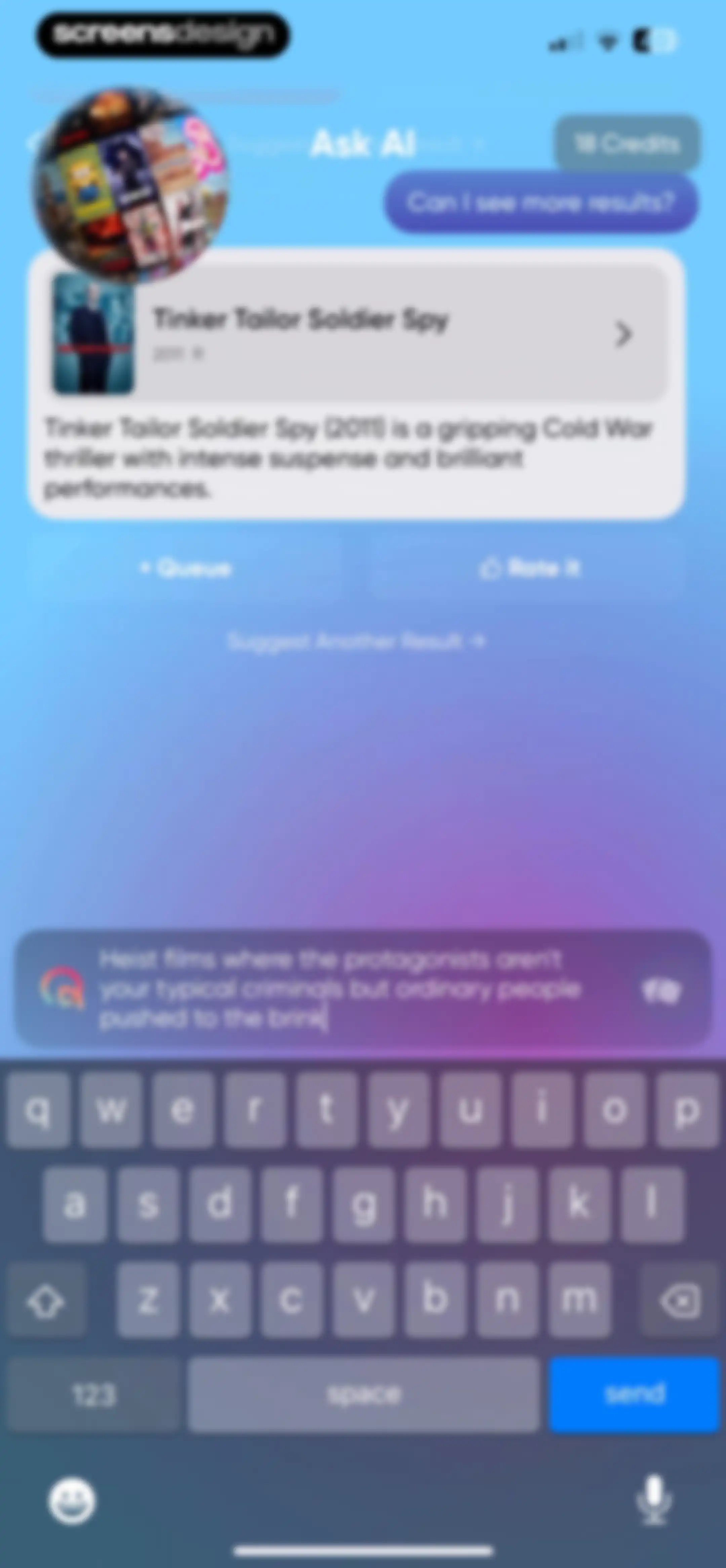 Queue - Find Movies & Shows screen 114