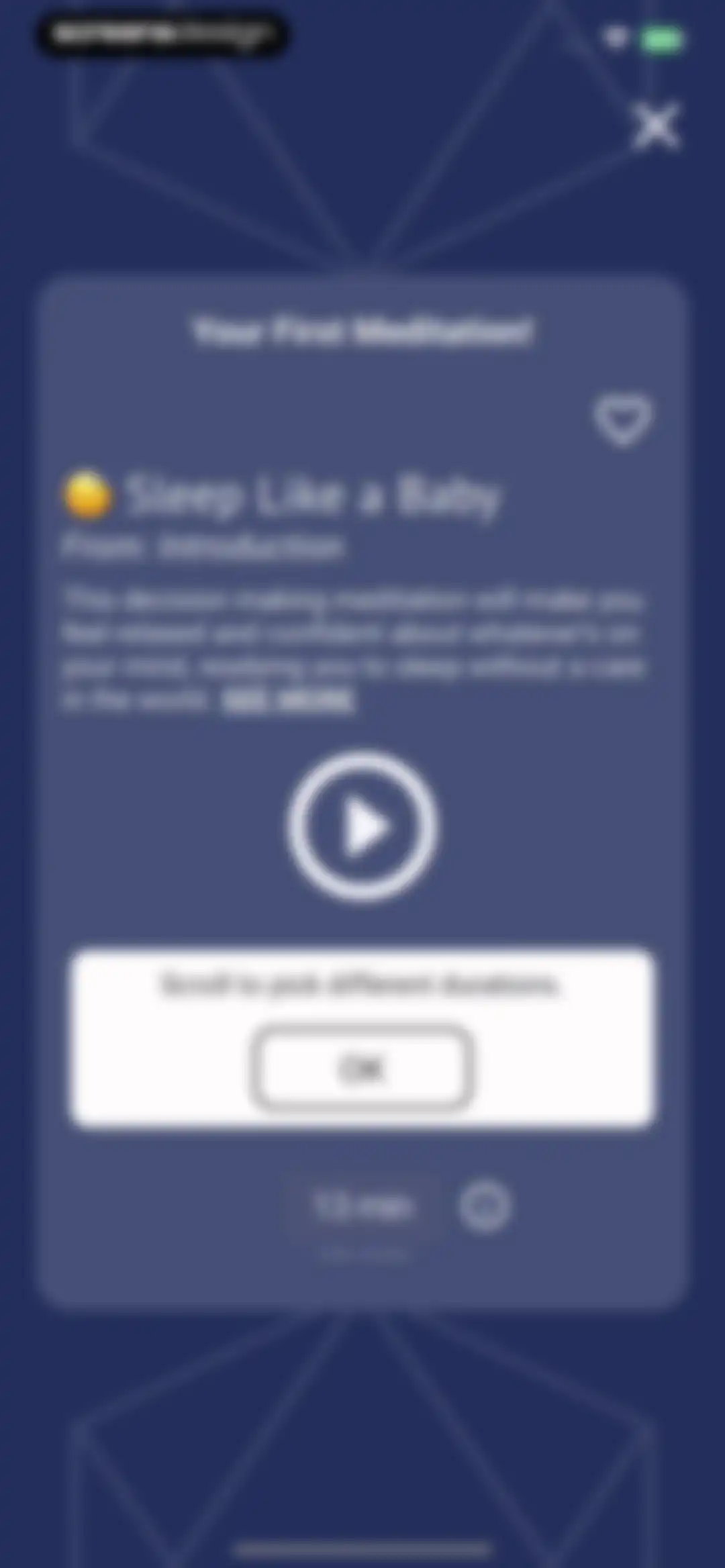 Brightmind Meditation screen 17