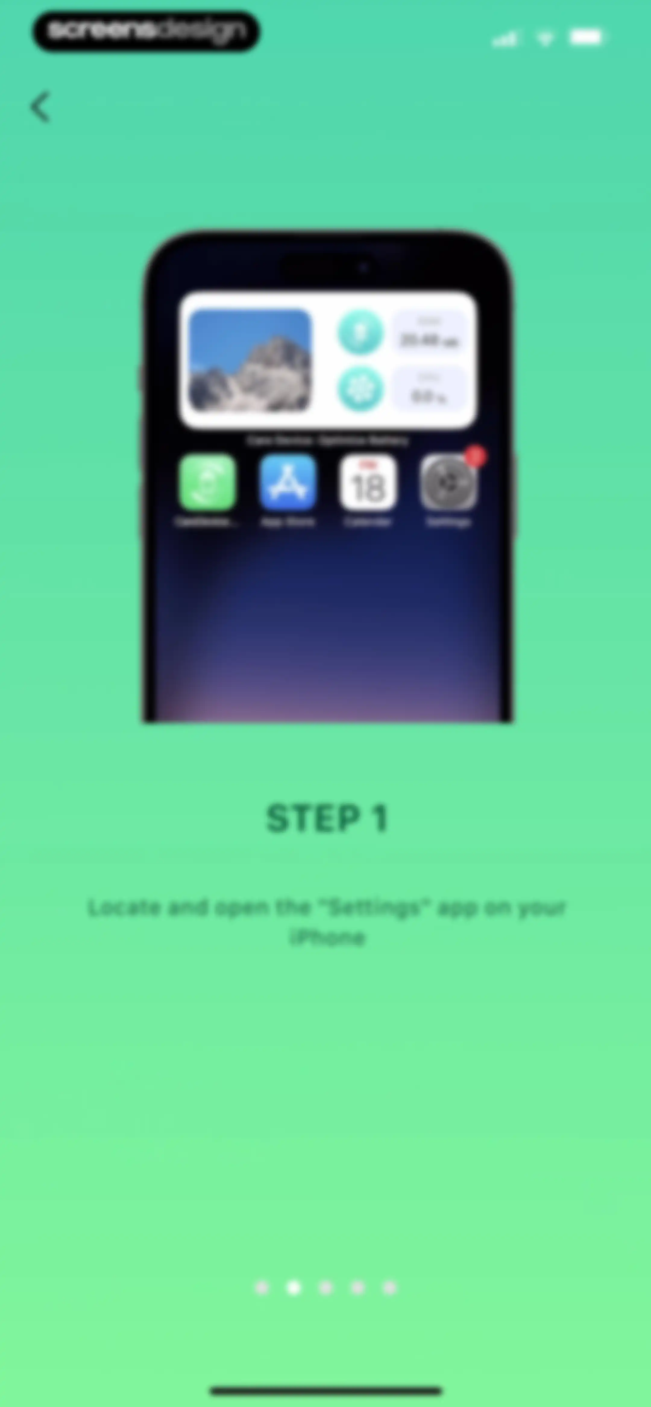 Device Care: Storage & Battery screen 29
