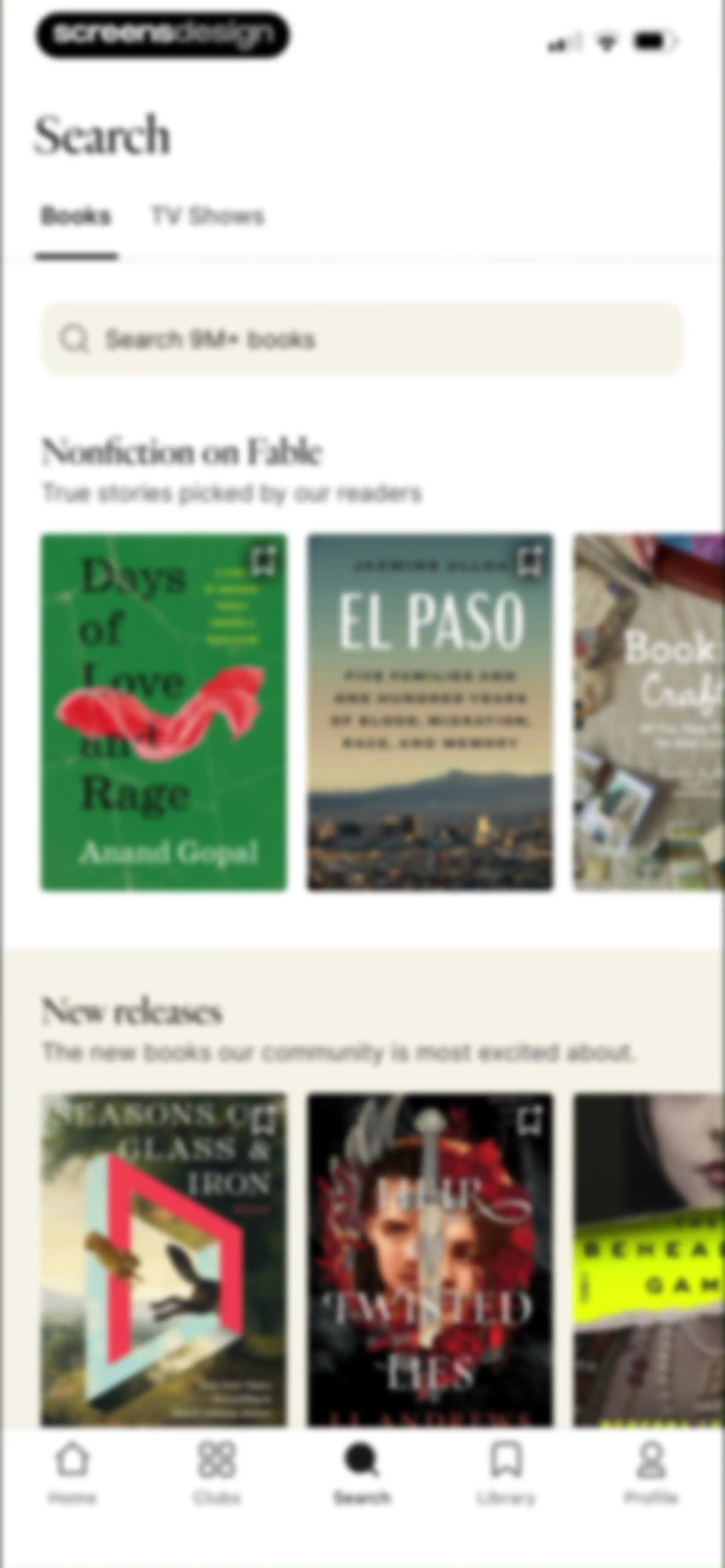 Fable: Track & Discuss Books screen 152
