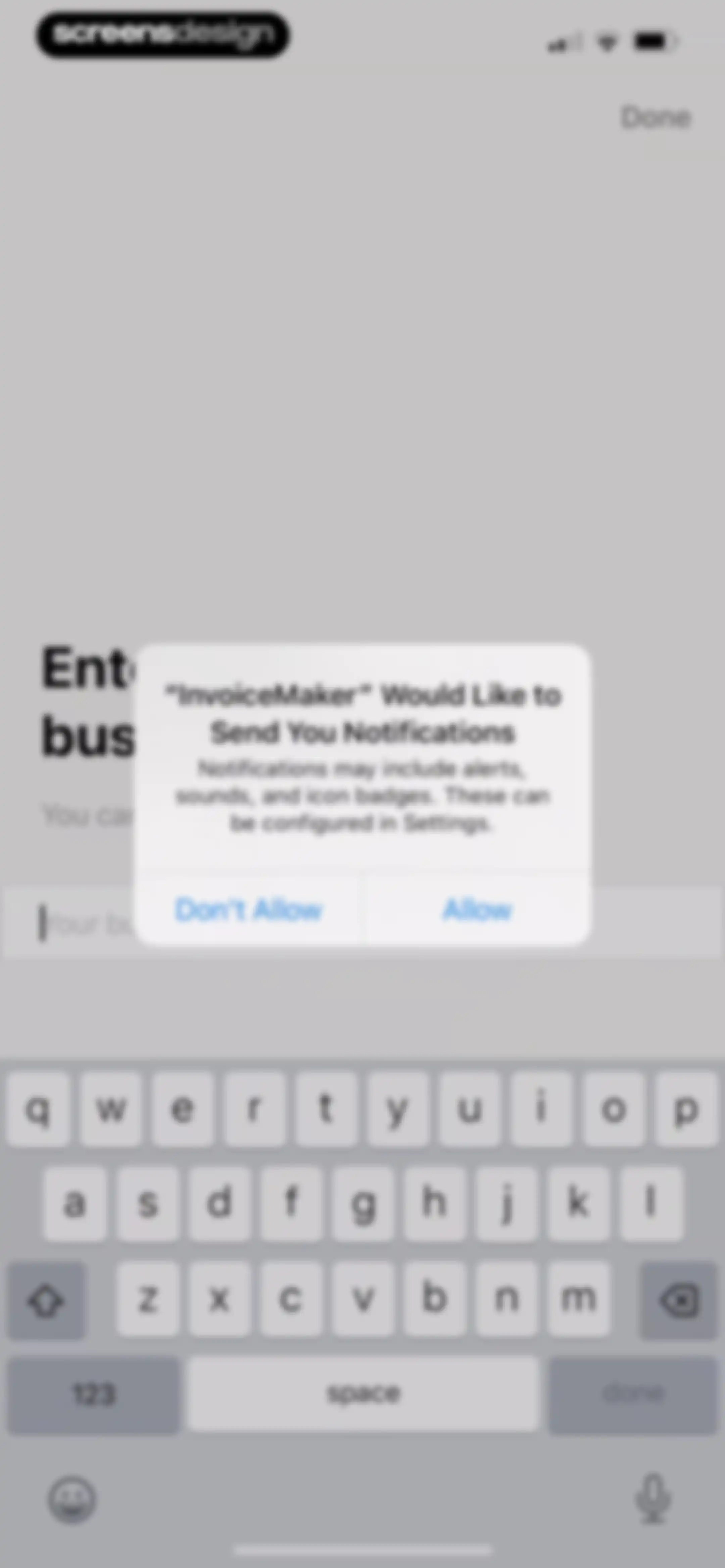 Invoice Maker ▸ Estimate App screen 3