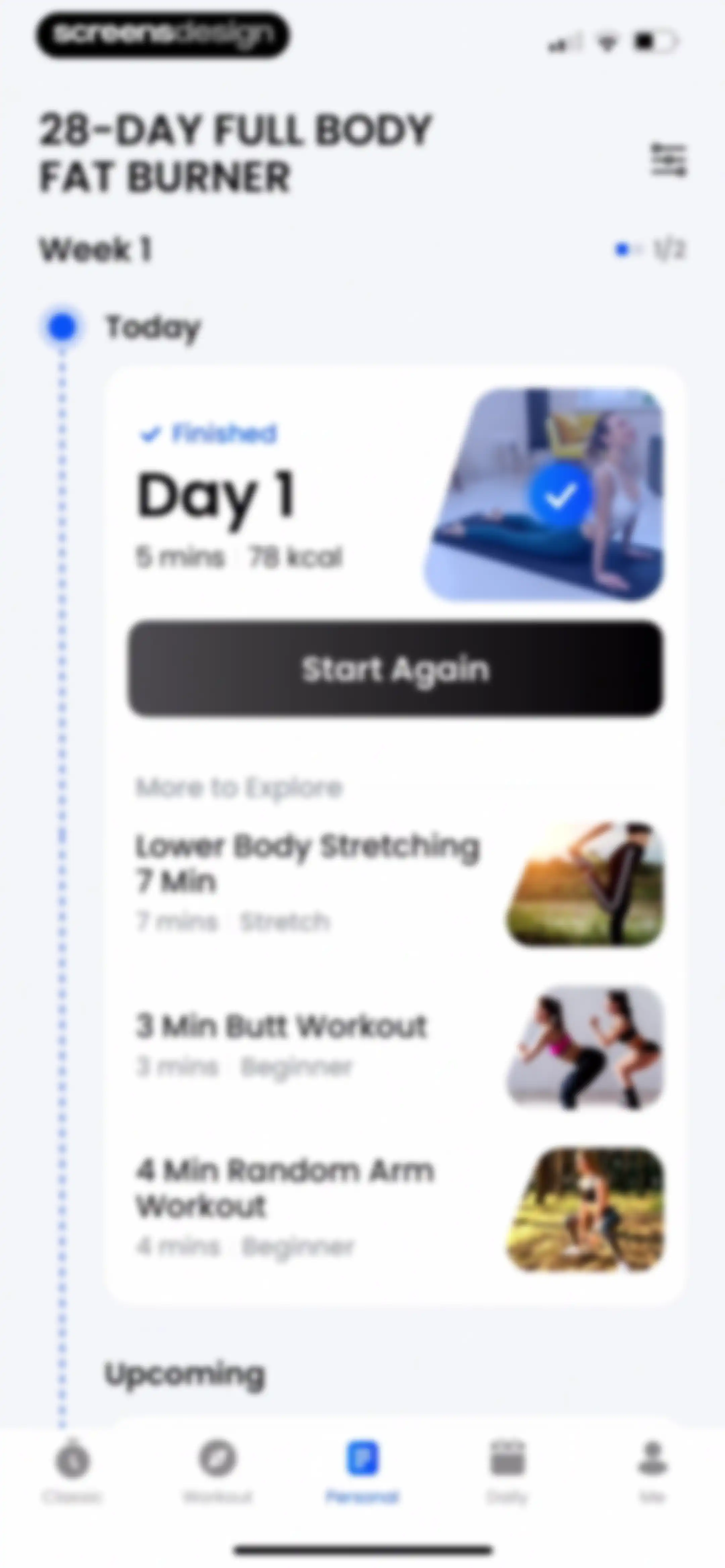 Home Workout - No Equipments screen 262