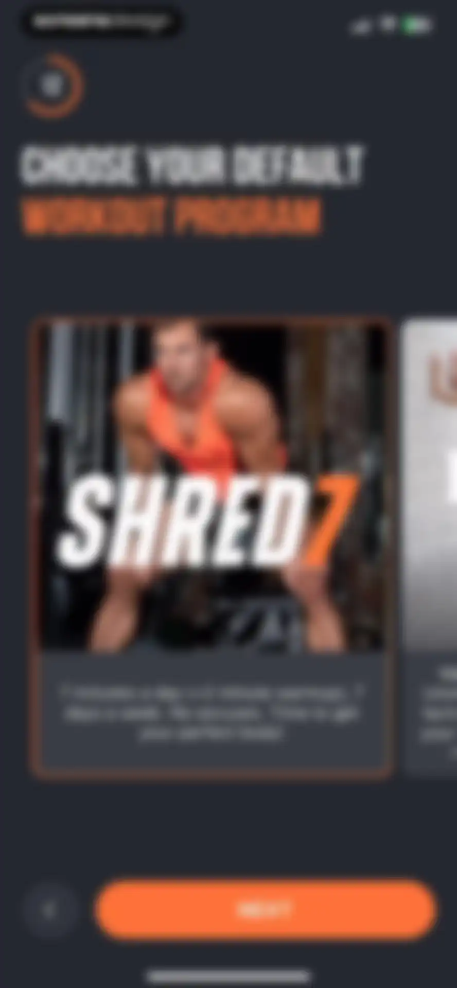 SHRED: Gym & Home Workouts screen 18