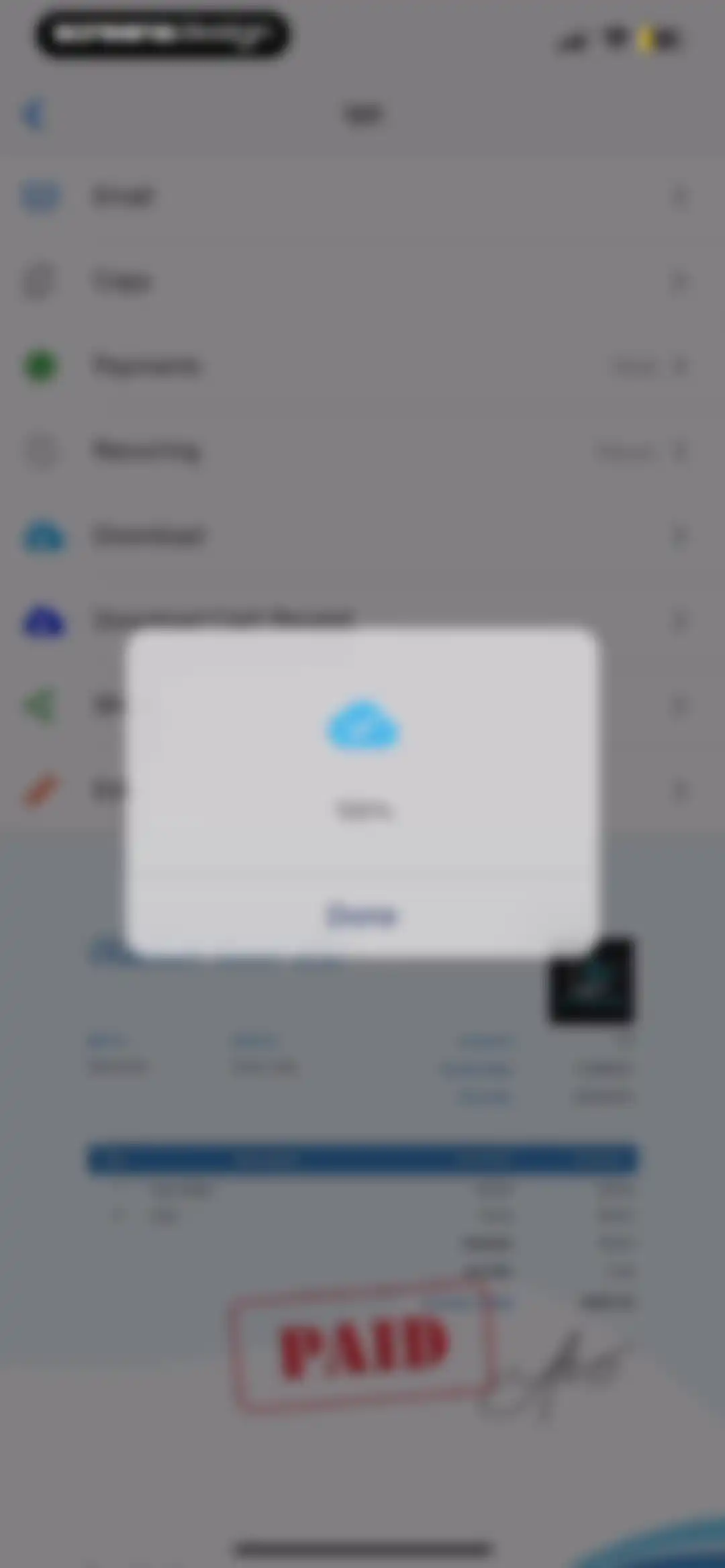 Invoice Maker by Invoice Home screen 41
