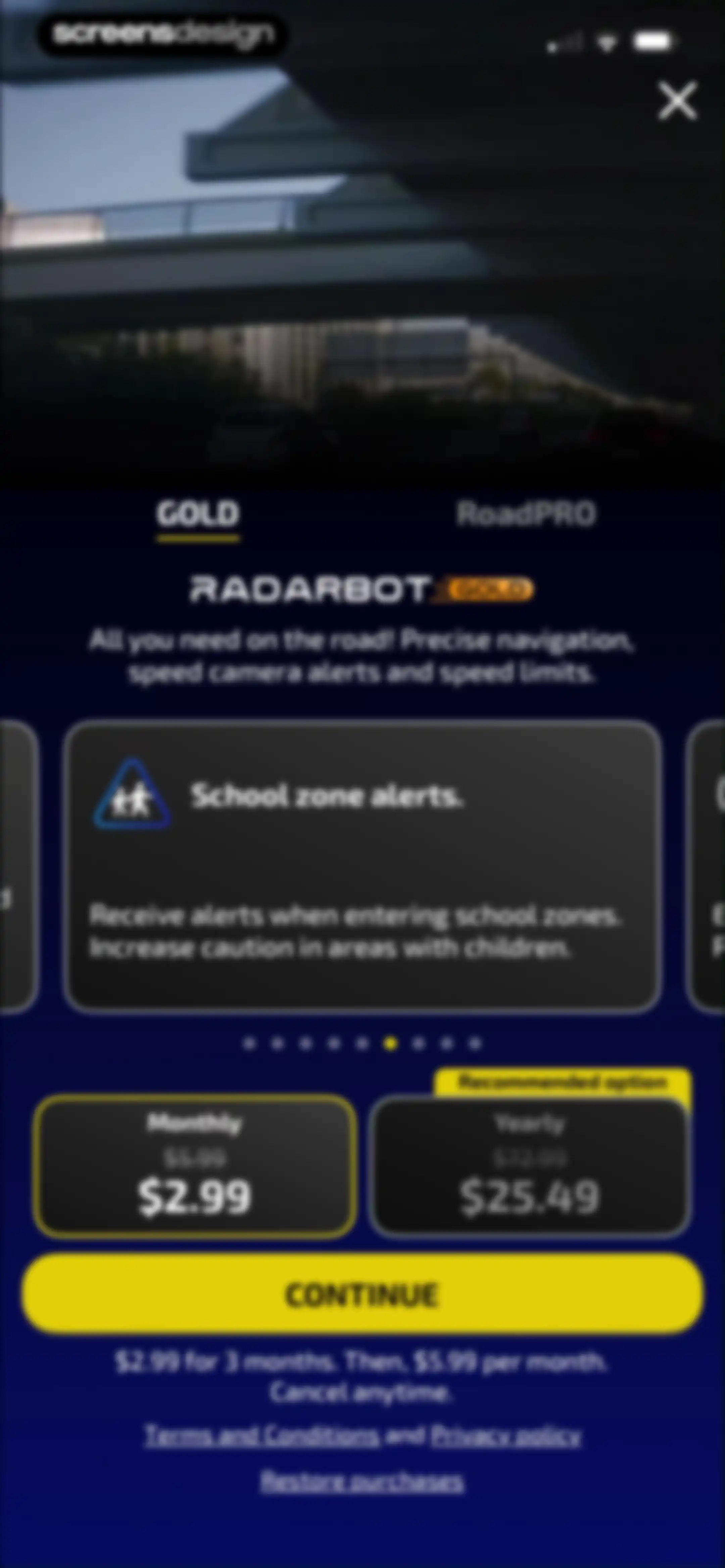 Radarbot: Speed Camera GPS App screen 14