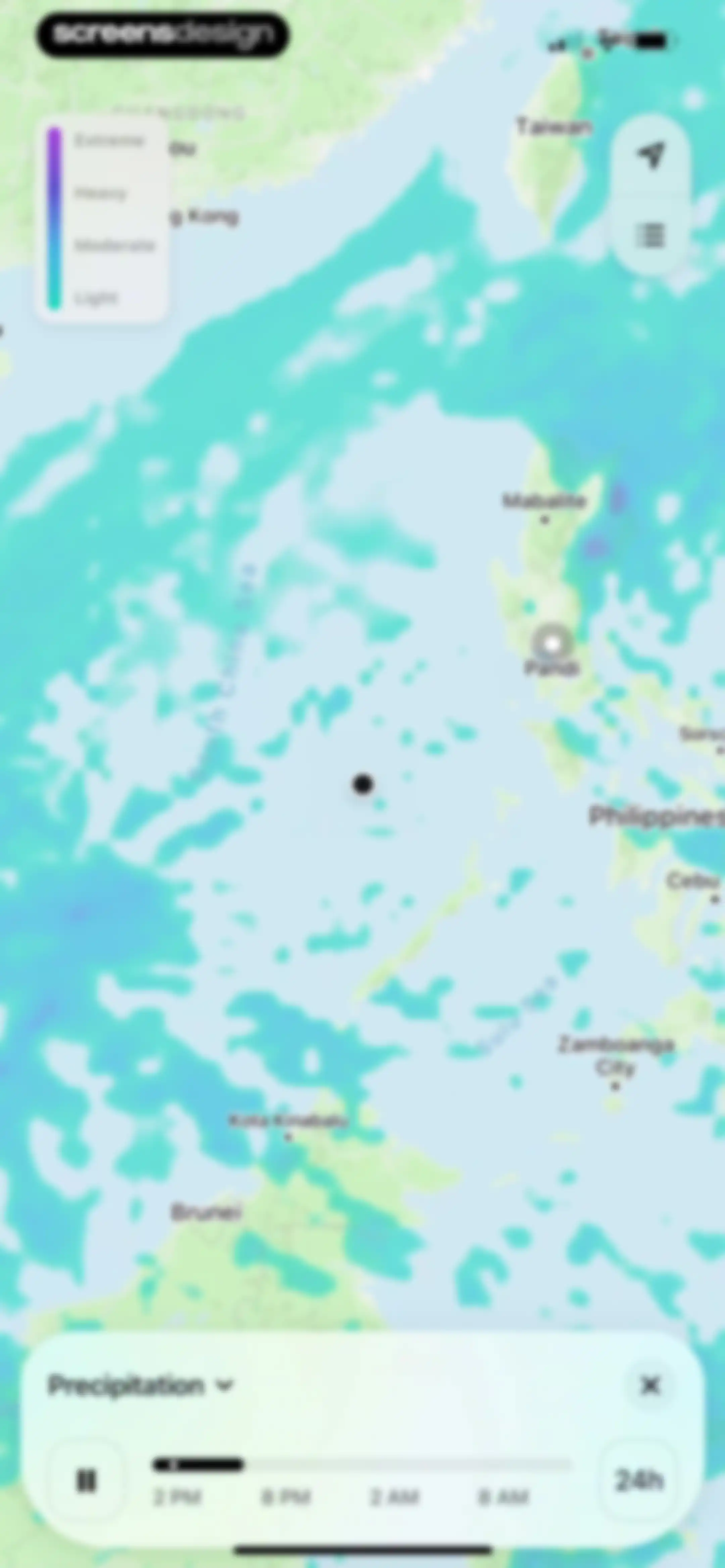 Element: Weather Radar screen 17