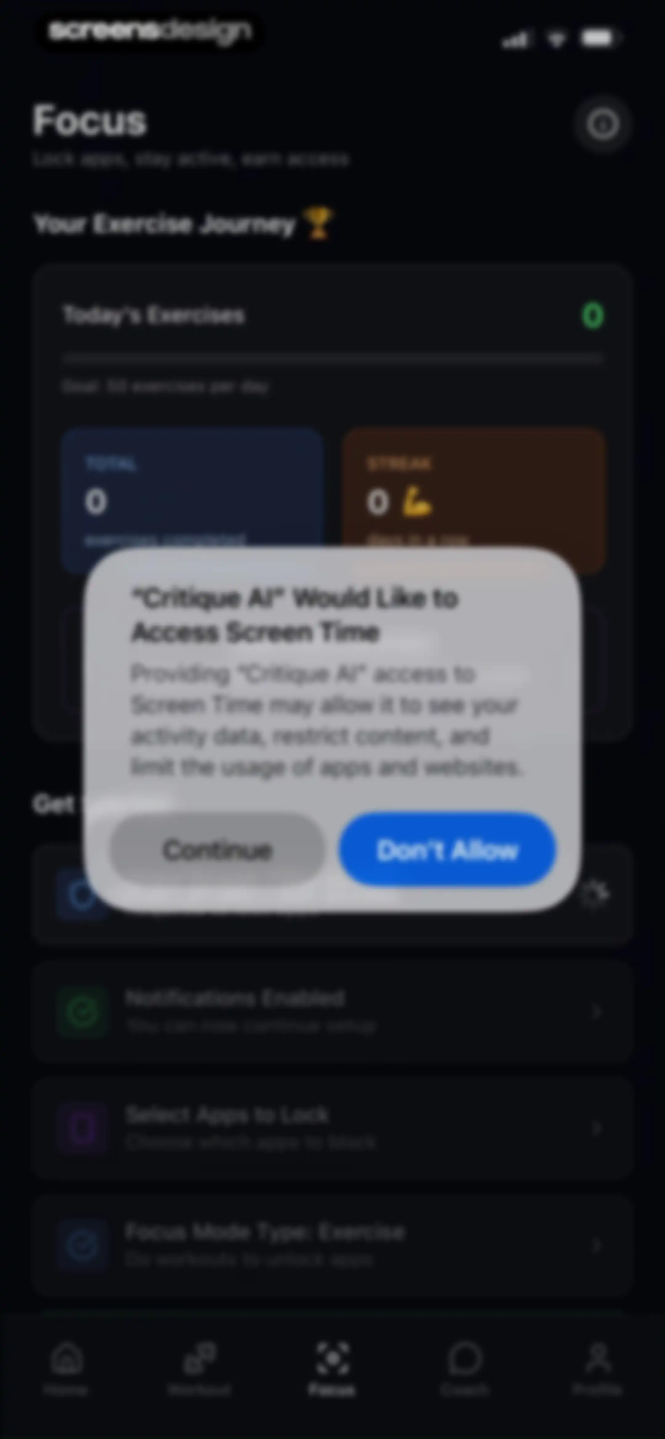 Critique AI: Habit Tracker screen 84