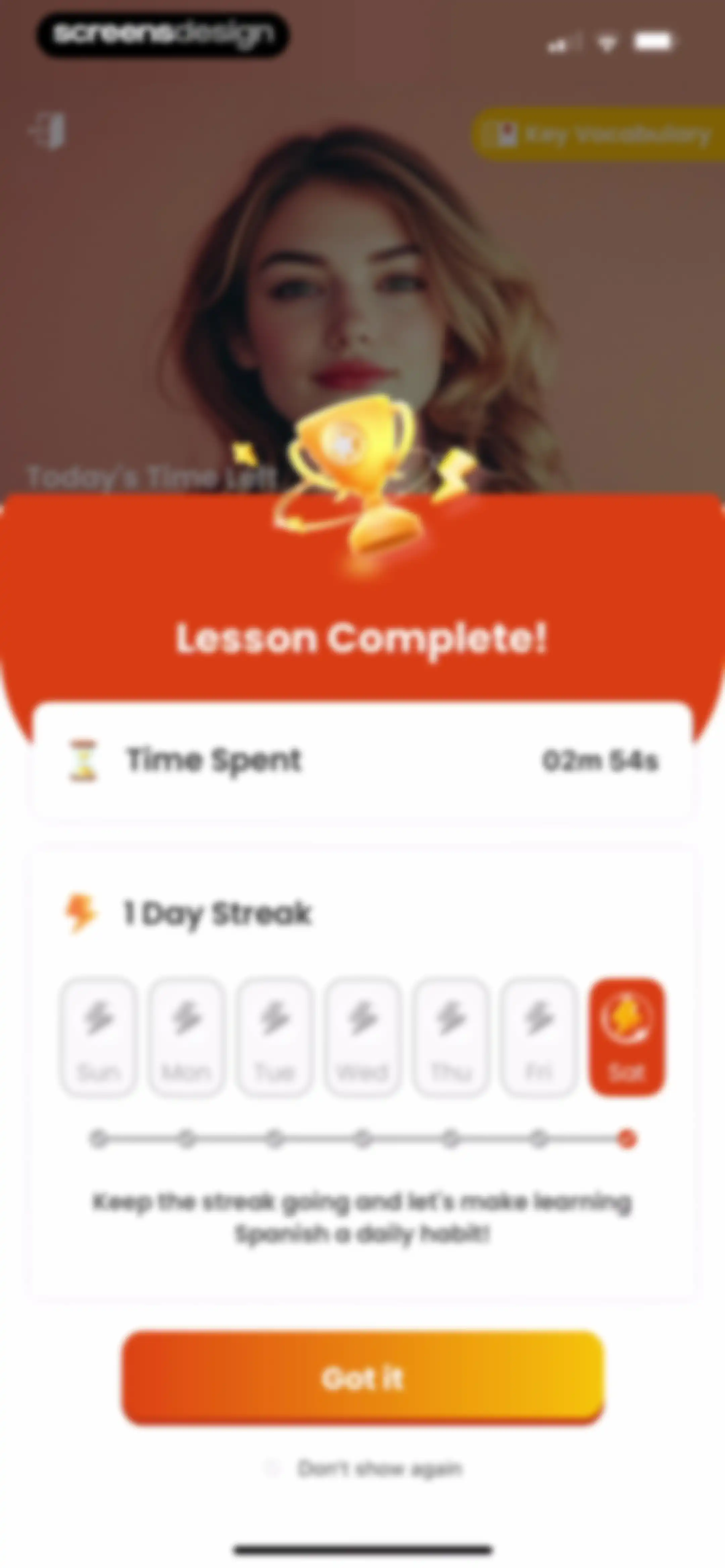 Stella: Learn Spanish AI screen 55