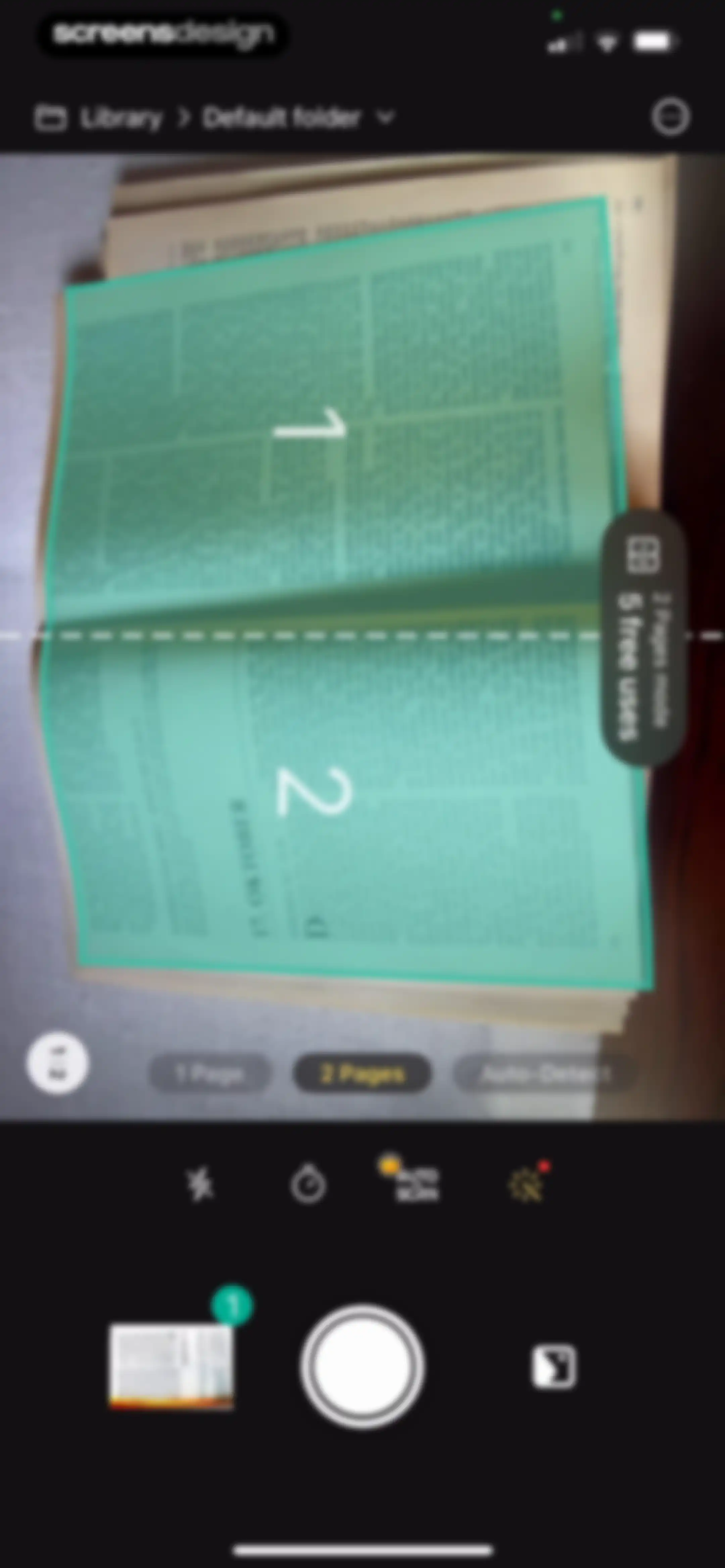 vFlat Scan - PDF & OCR Scanner screen 7