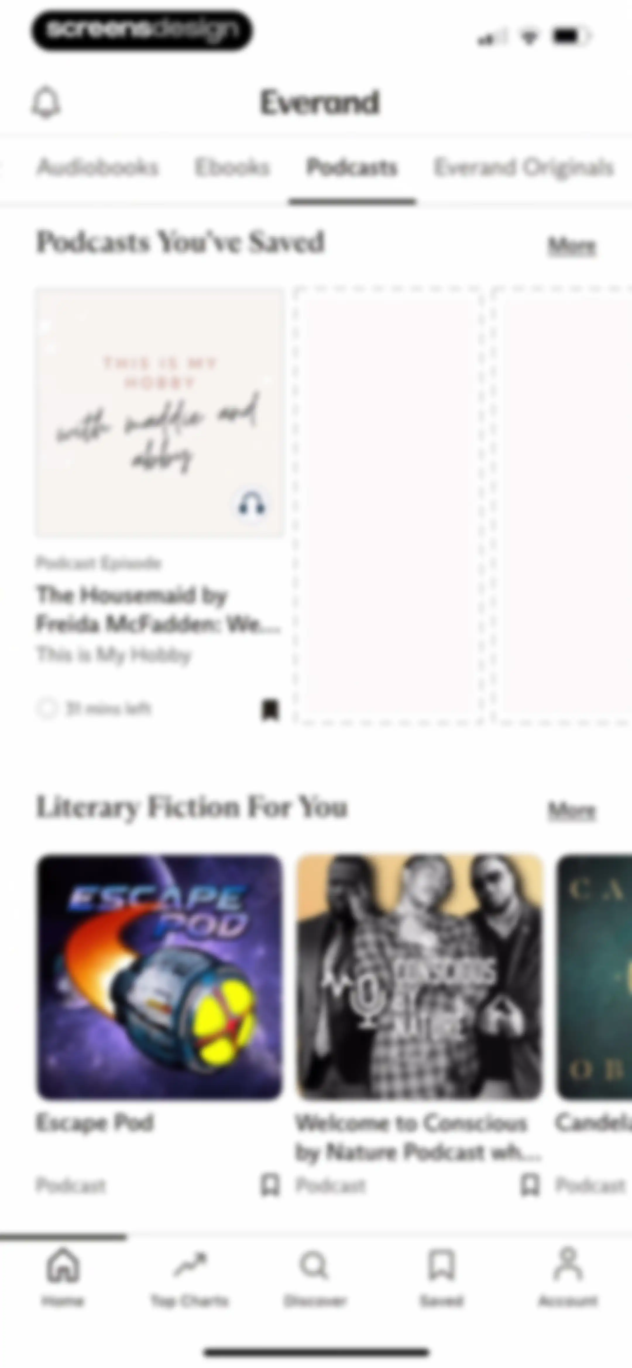 Everand: Audiobooks & Ebooks screen 113