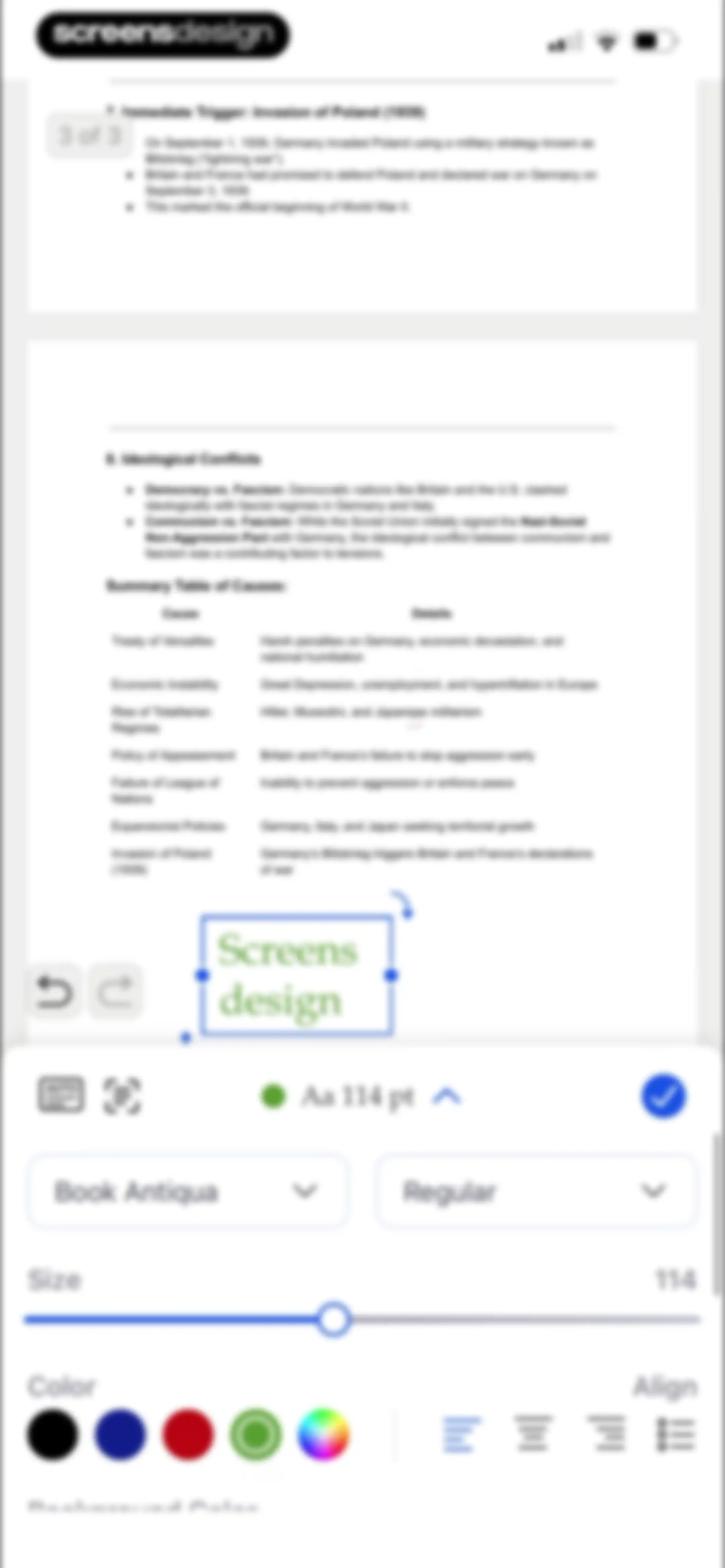 Forma: PDF Document Editor screen 37