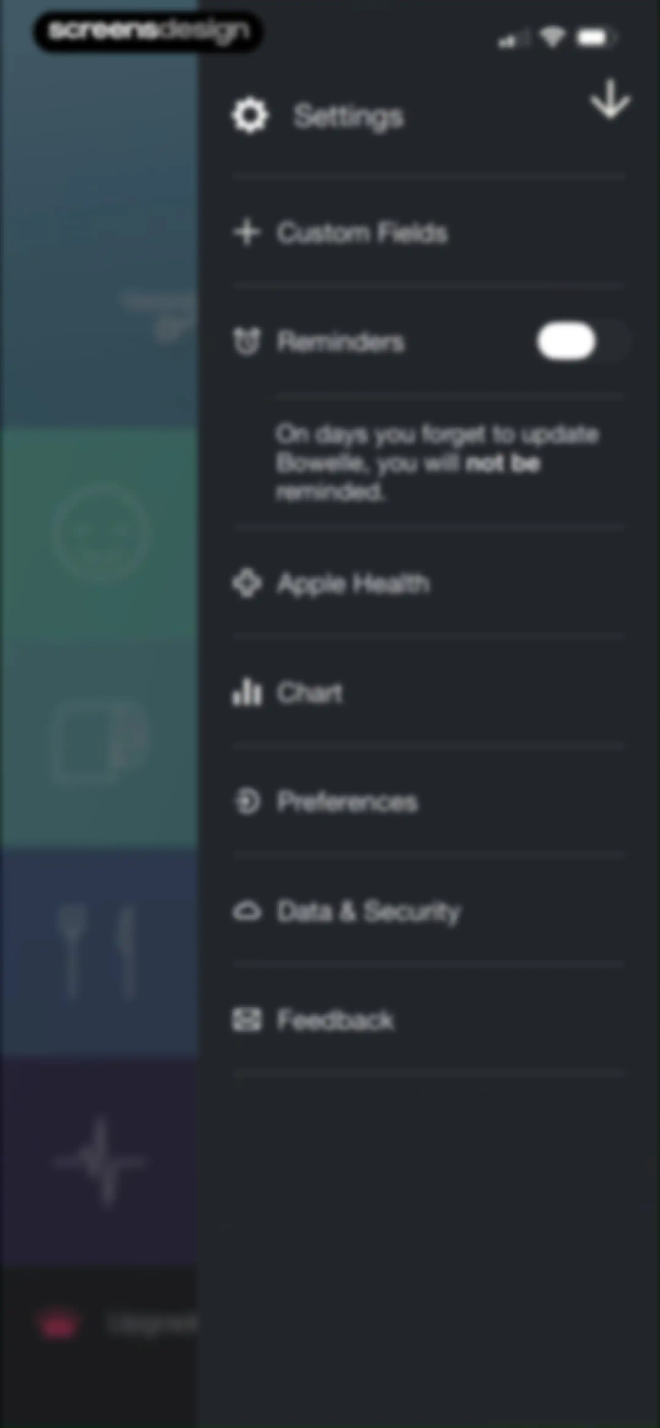 Bowelle - The IBS tracker screen 68