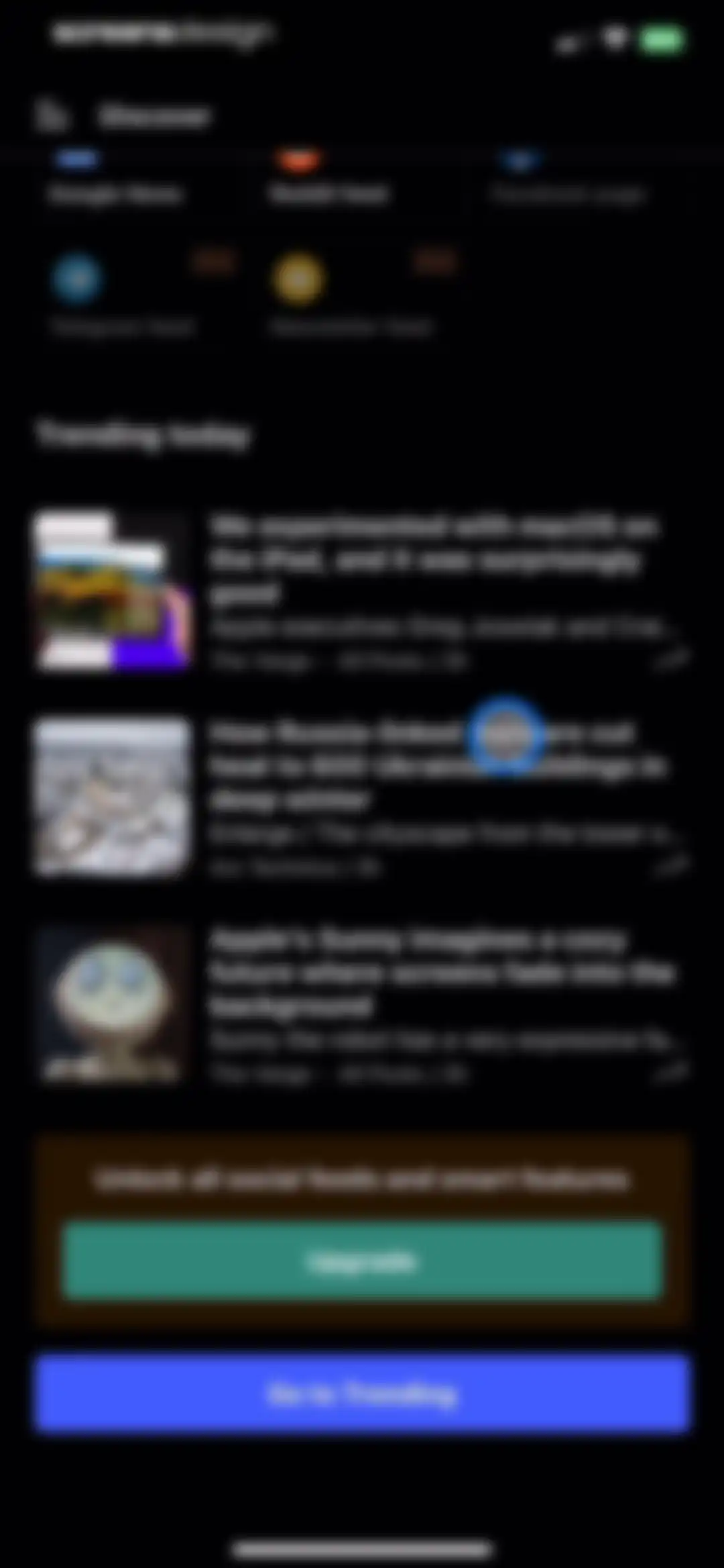 Inoreader: News & RSS reader screen 39