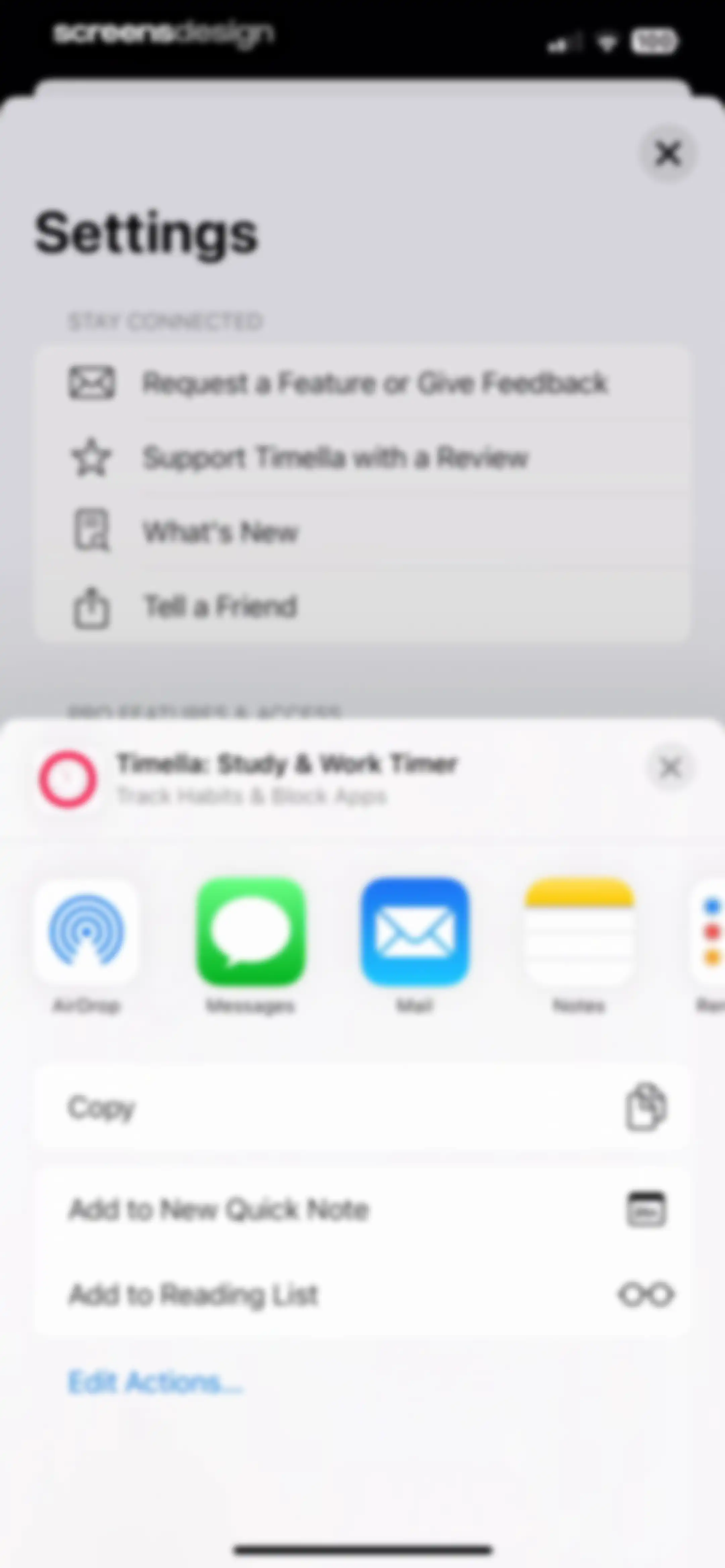 Timella: Study & Work Timer screen 60