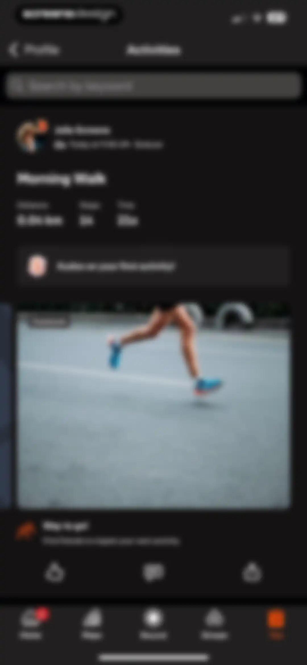 Strava: Run, Bike, Walk screen 227
