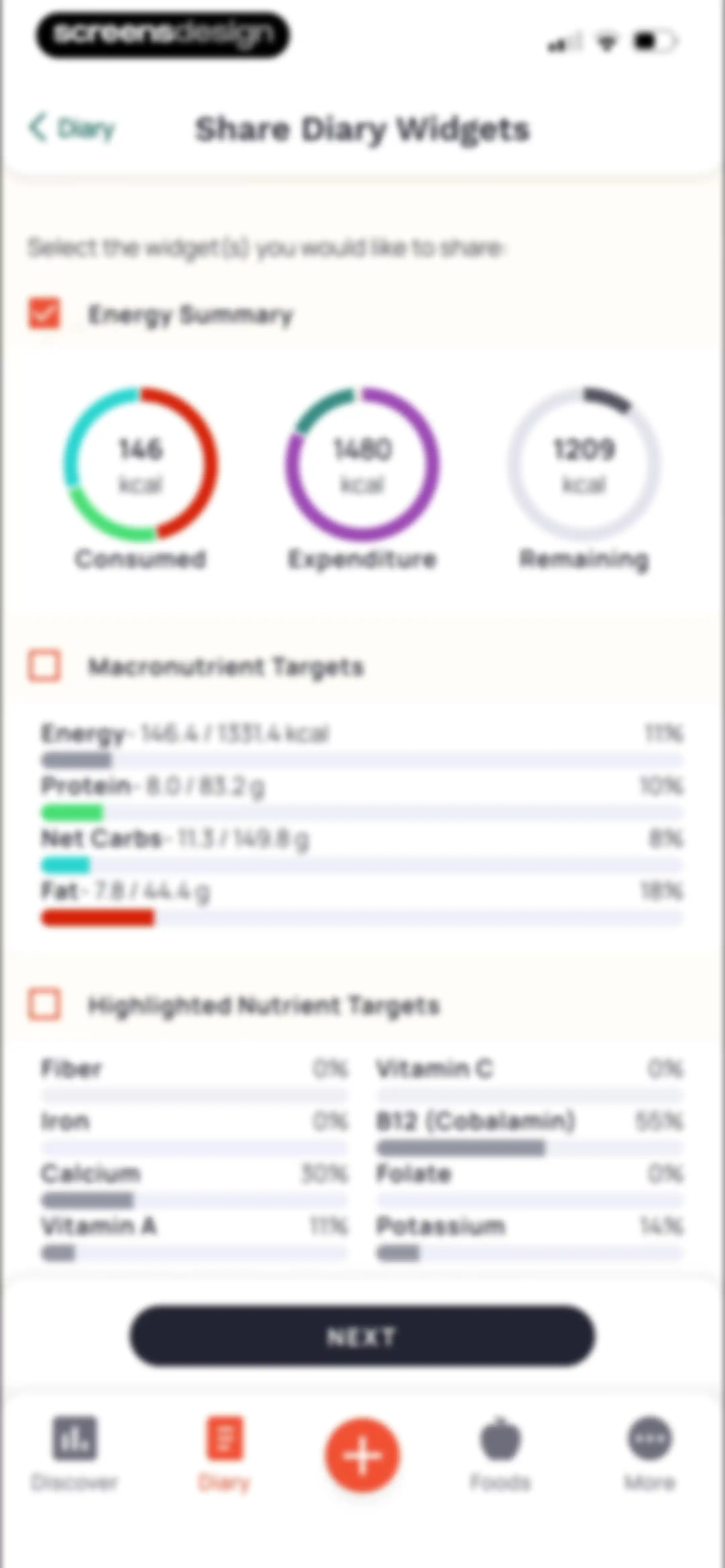 Cronometer: Calorie Counter screen 120