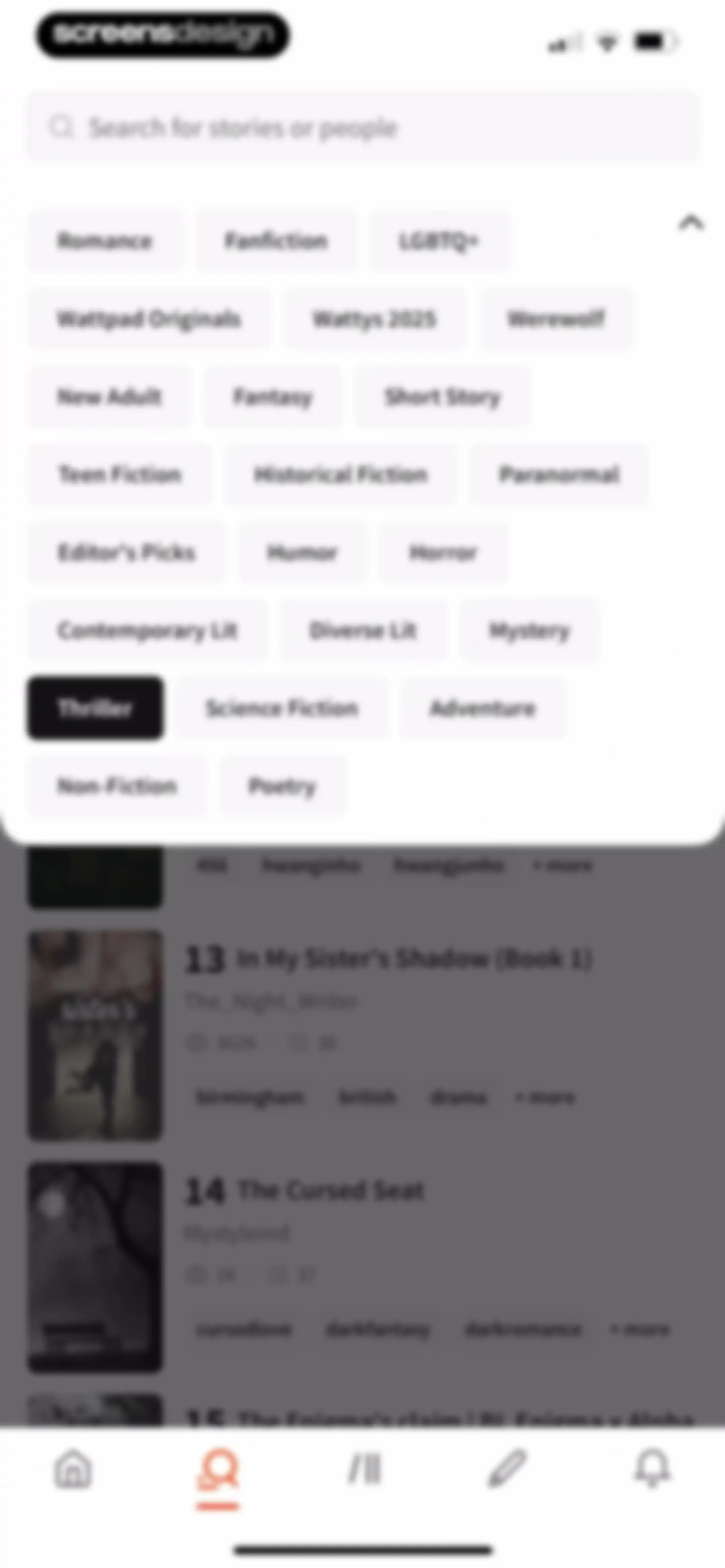 Wattpad - Read & Write Stories screen 124