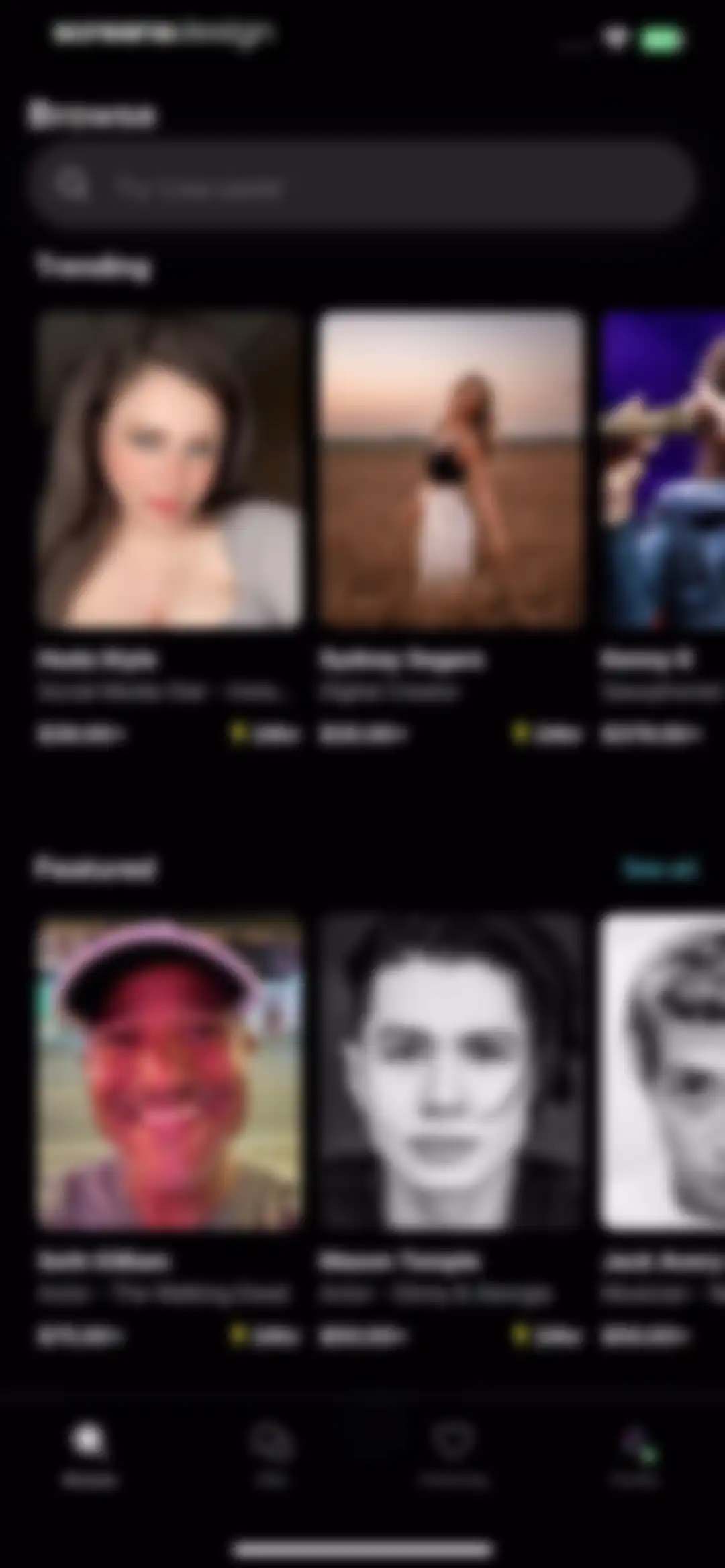 Cameo - Personal celeb videos screen 7