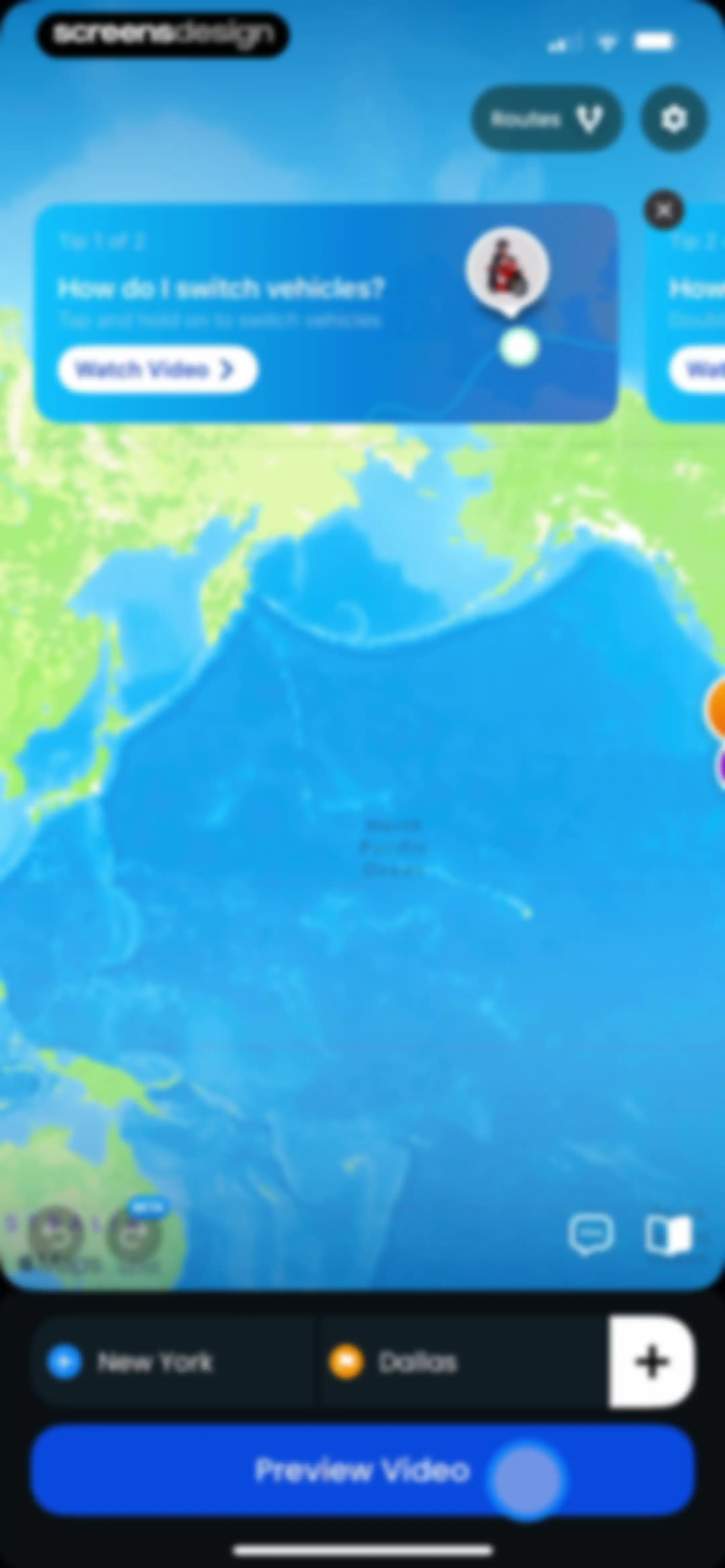 TravelAnimator: Journey Route screen 64
