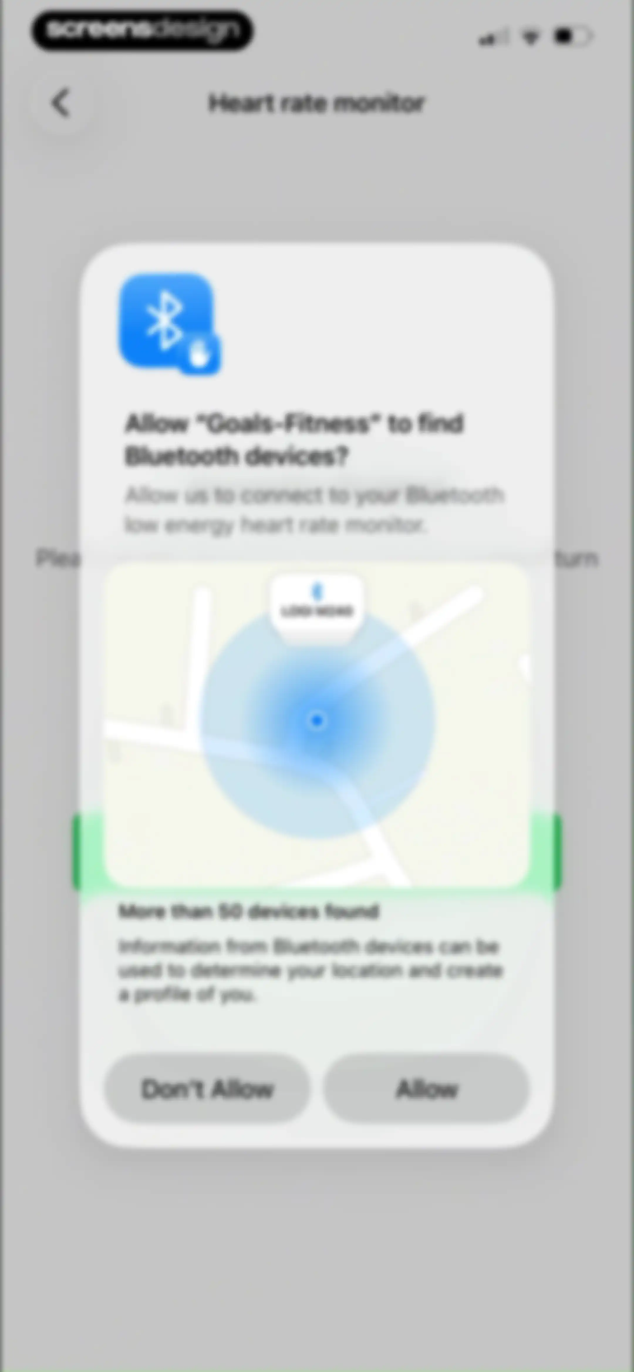 Running Walking Tracker Goals screen 71