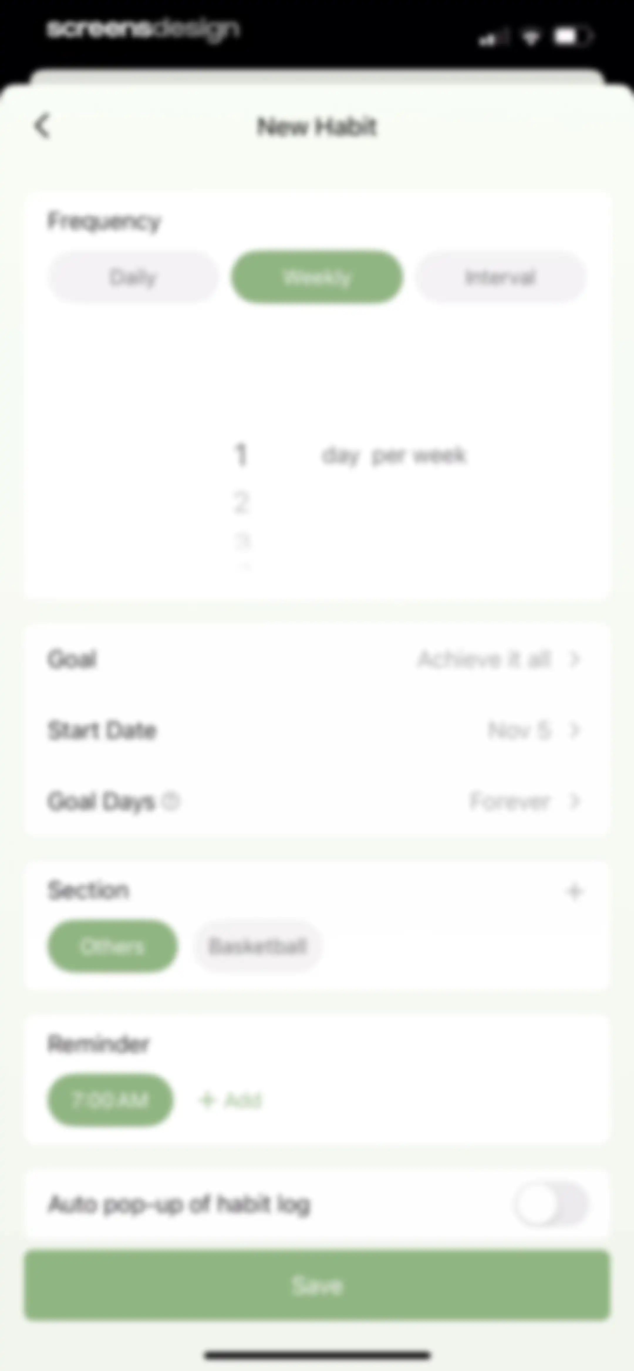 TickTick:To-Do List & Calendar screen 201