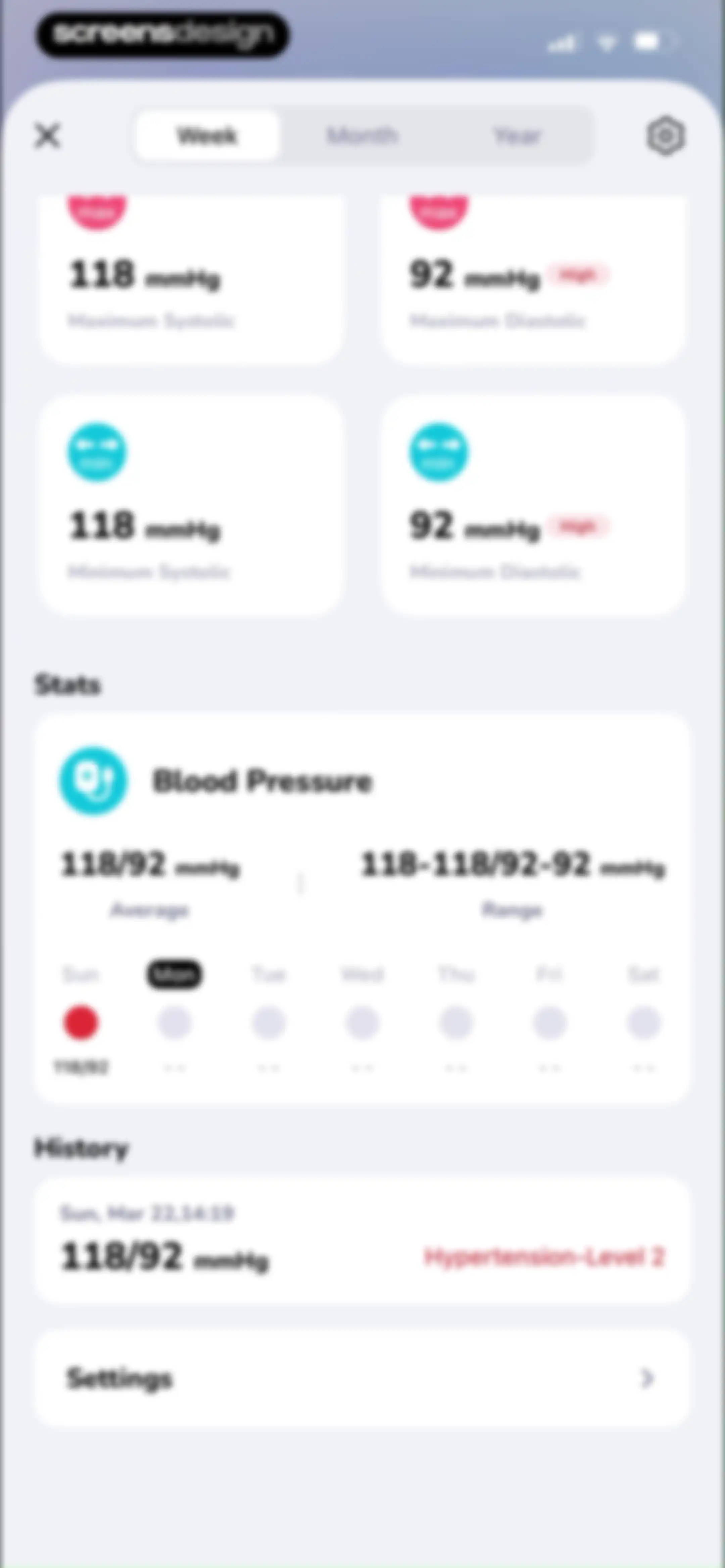 BodyWave: Health Tracker screen 118