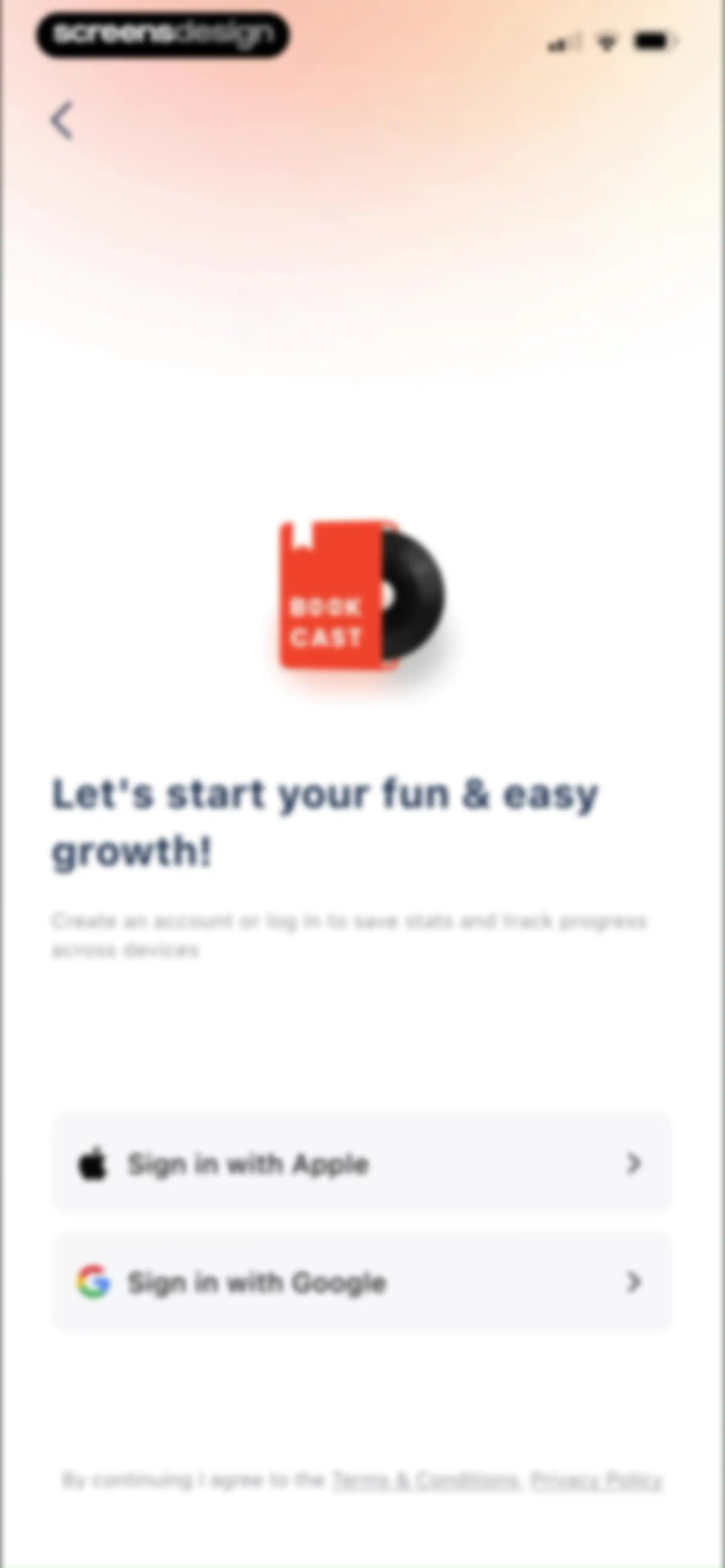 BookCast: 15-Minute Insights screen 60