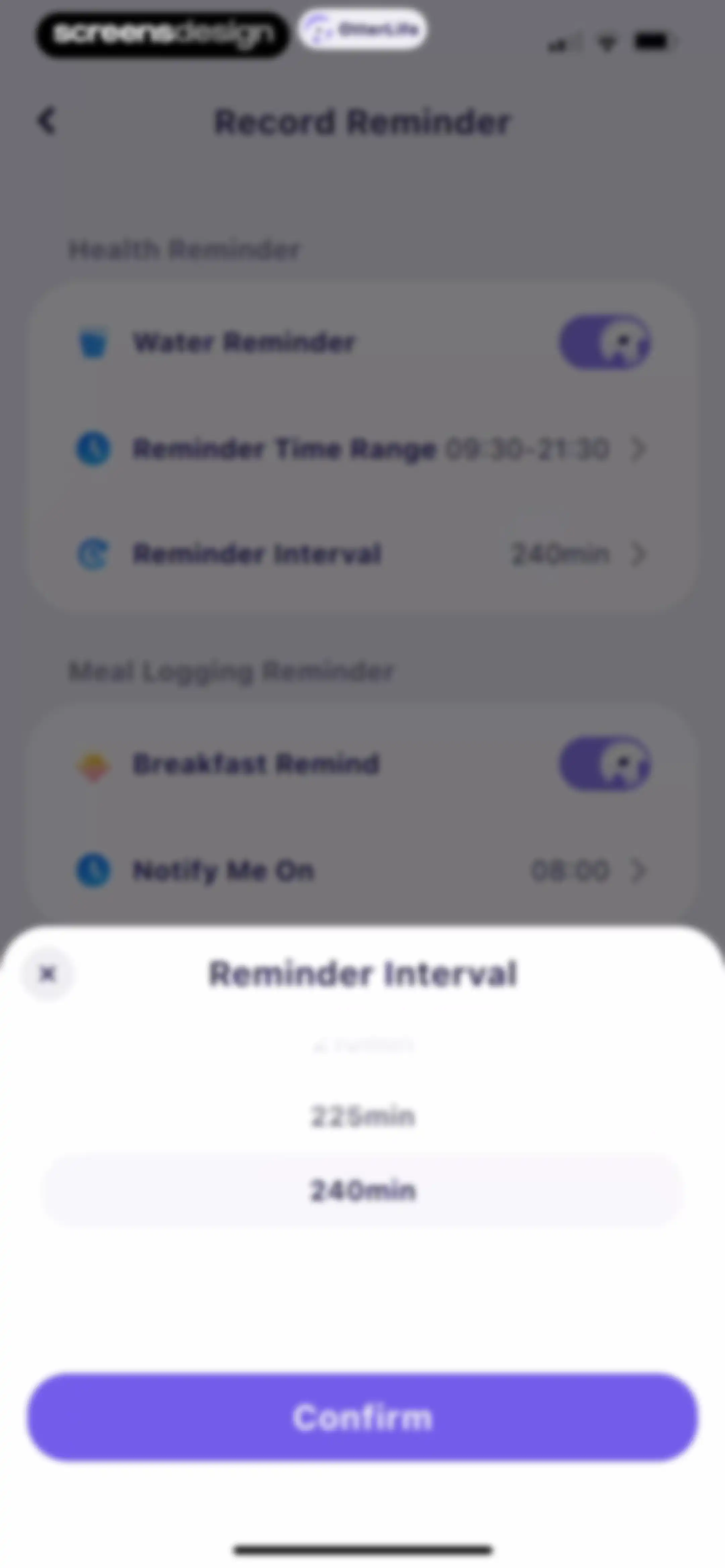 OtterLife: AI Health Tracker screen 208