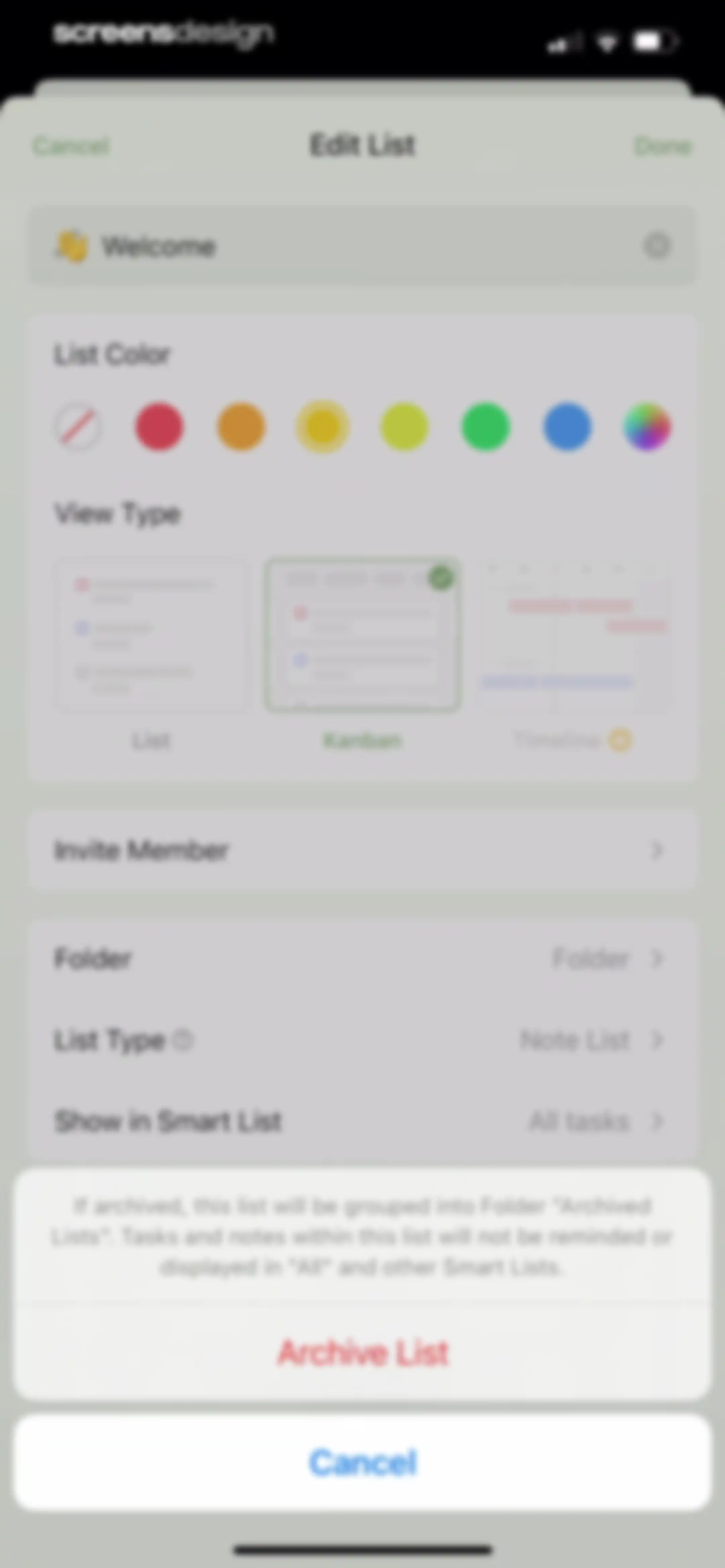 TickTick:To-Do List & Calendar screen 96