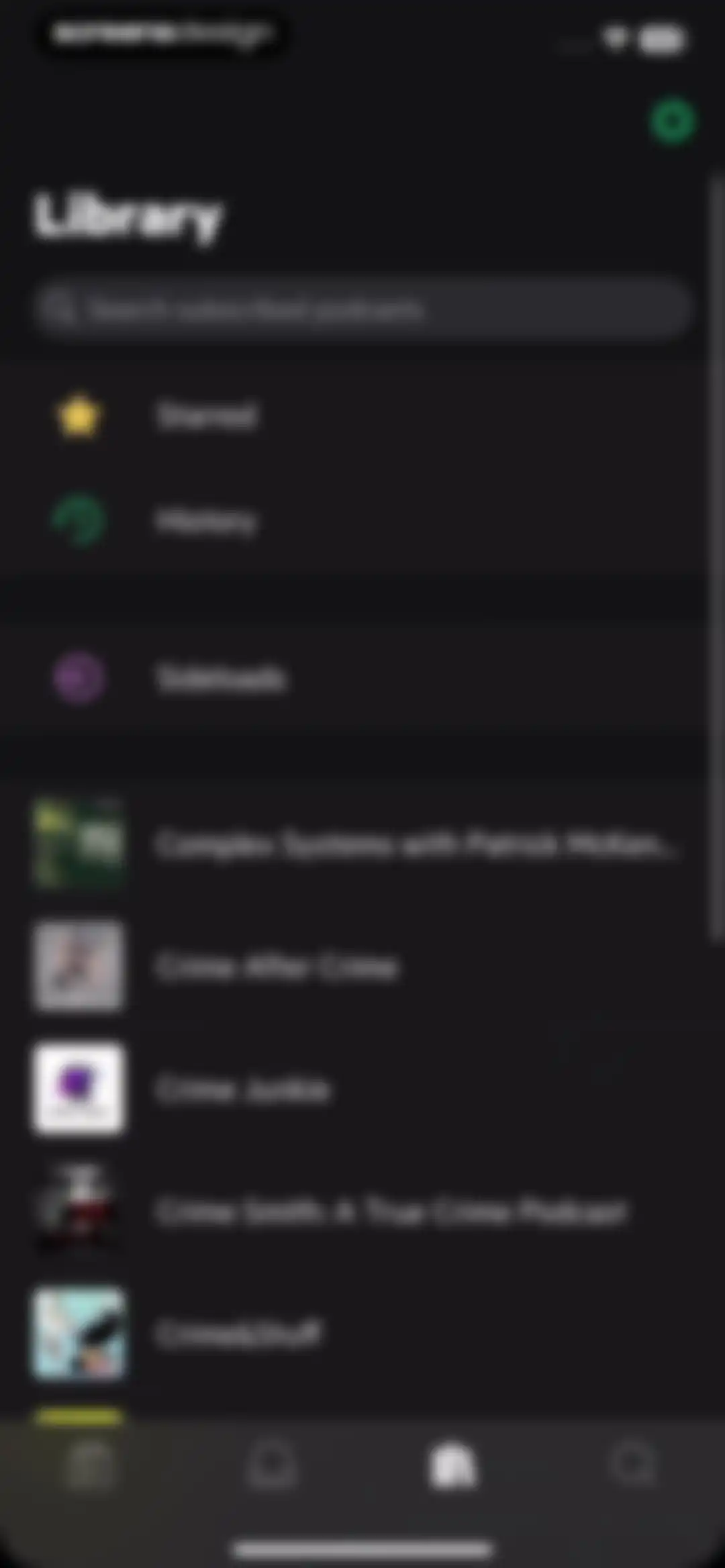 Castro: Podcast App & Player screen 84