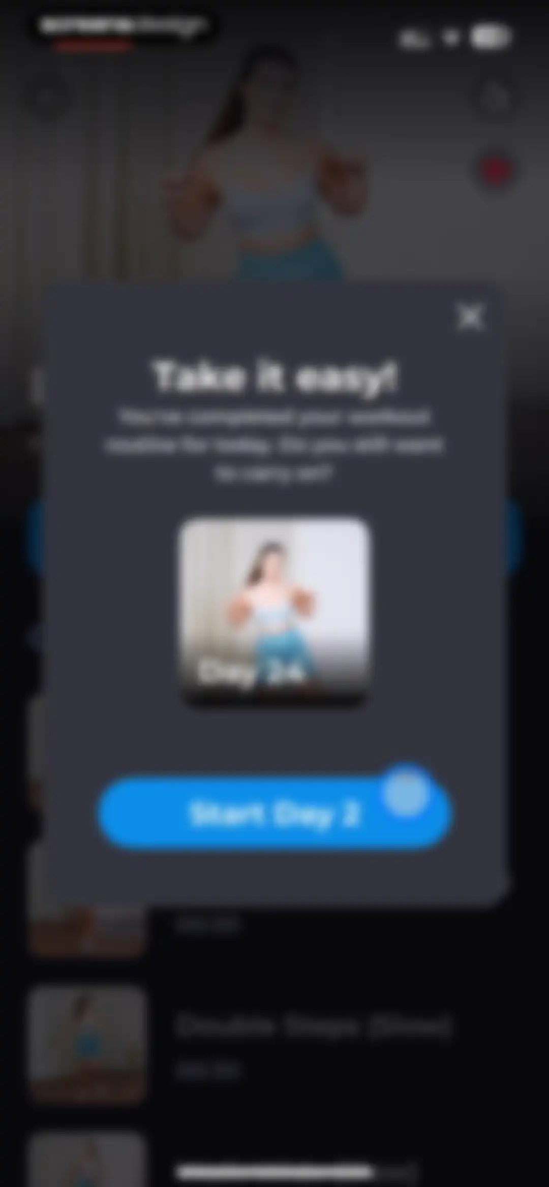 Workout Planner MuscleFit screen 45