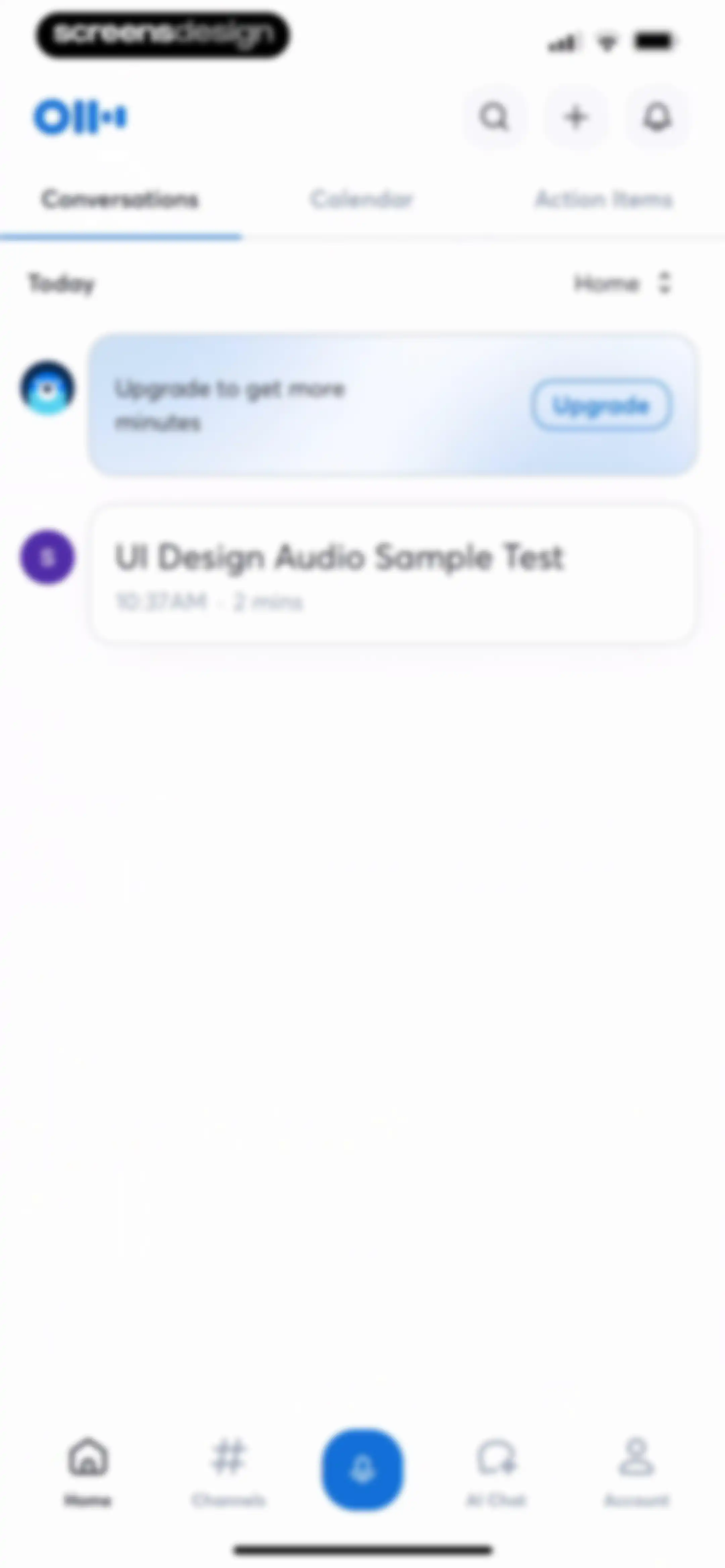 Otter Transcribe Voice Notes screen 57
