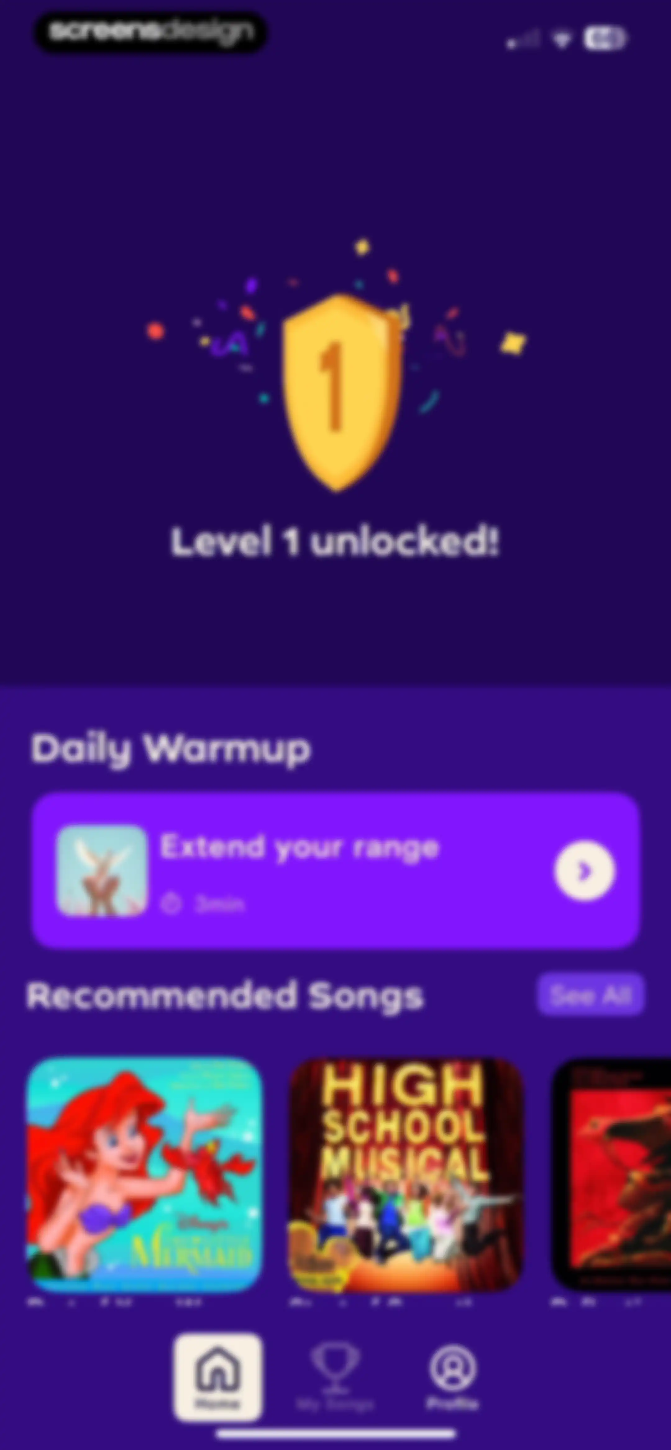 Simply Sing: My Singing App screen 94