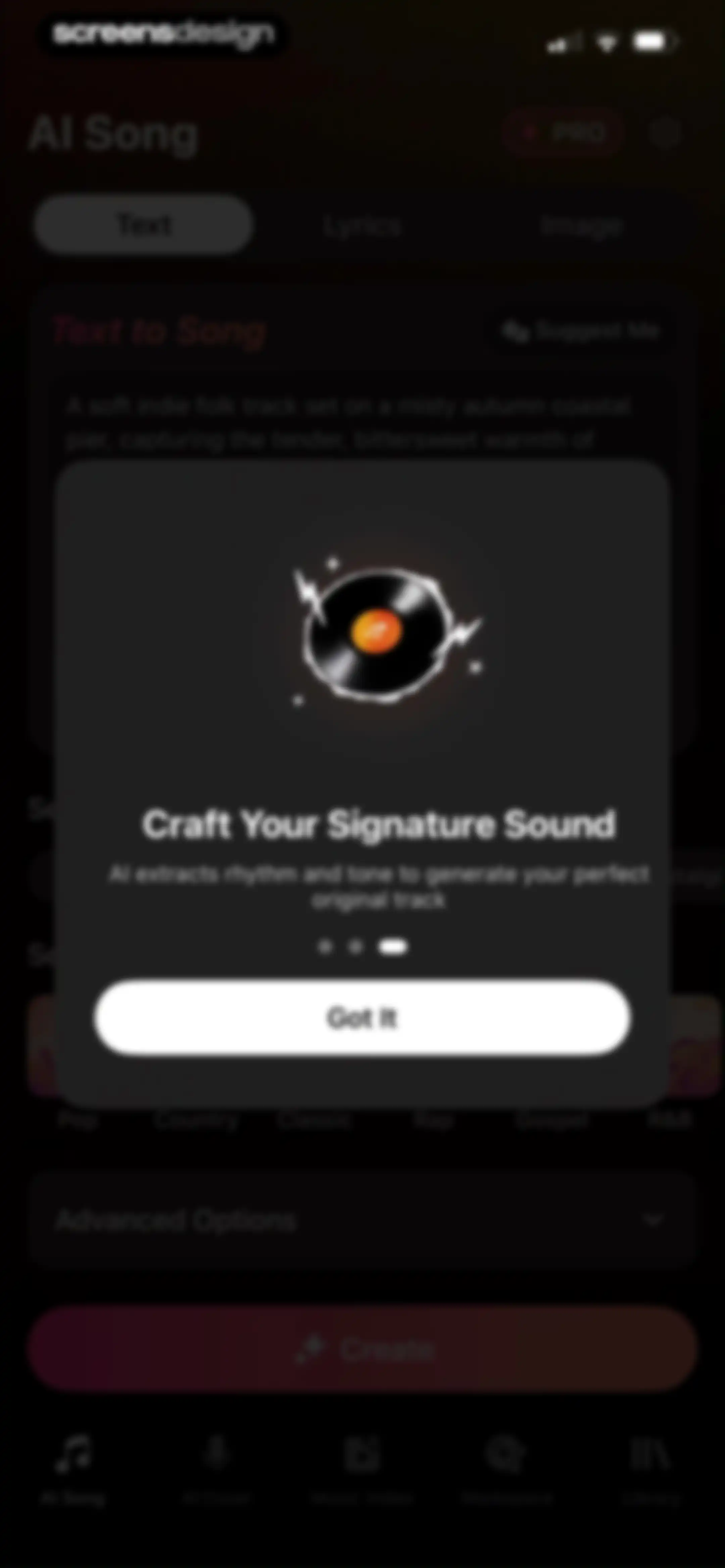 VocalMe: AI Music Generator screen 23